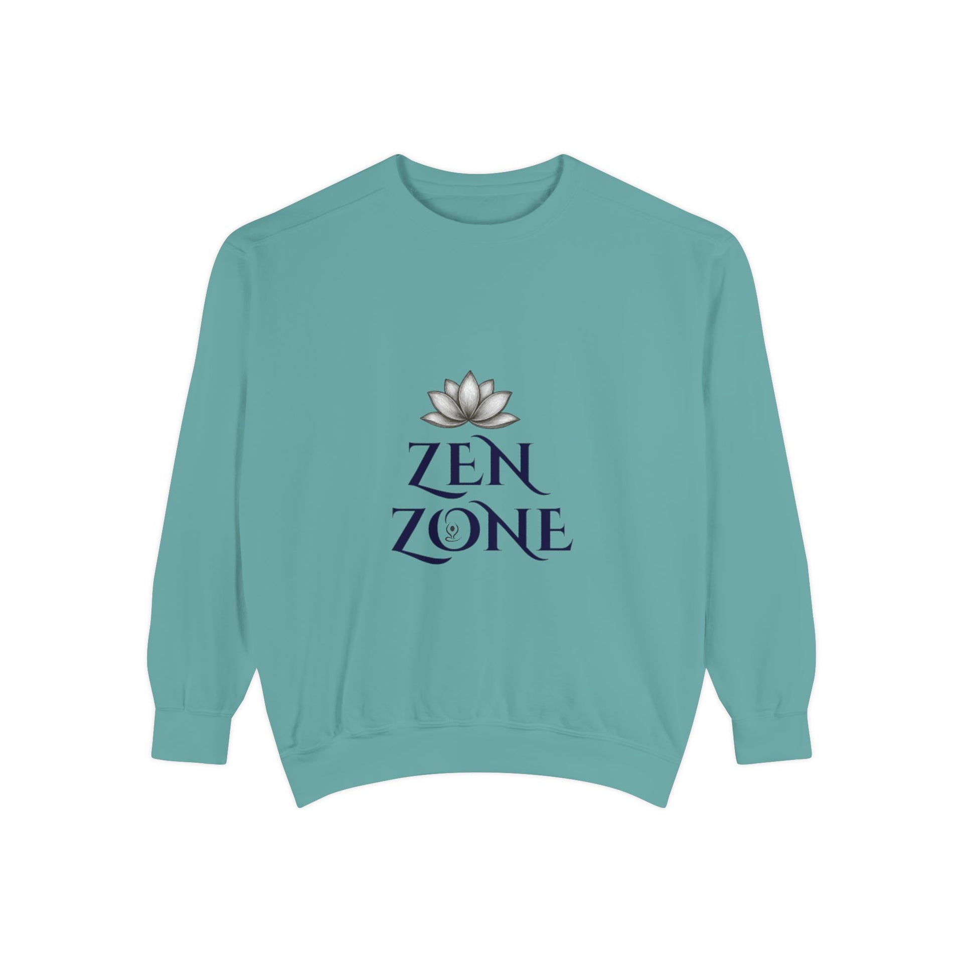Zen Zone Sweatshirt — Lotus Meditation Crewneck
