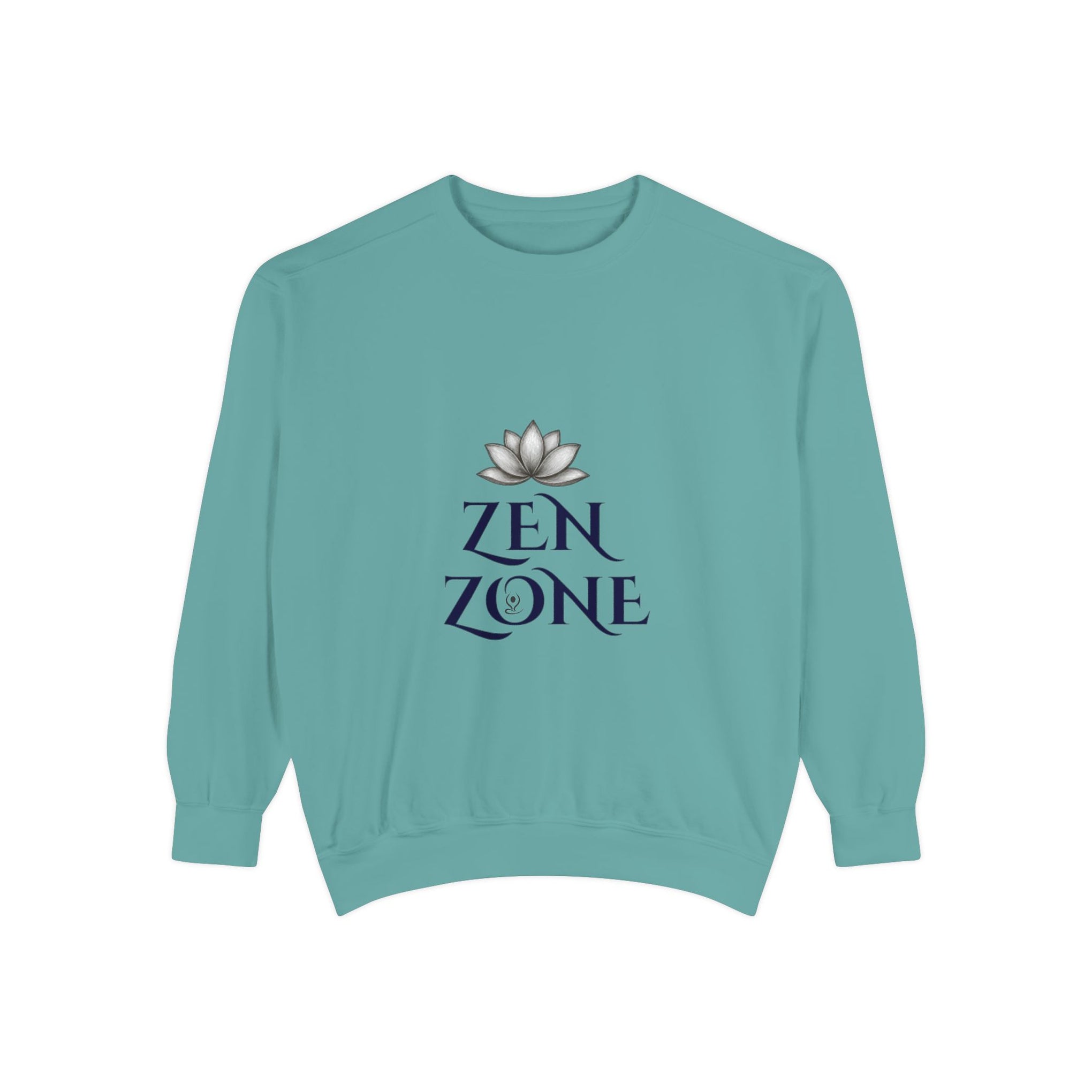 Zen Zone Sweatshirt — Lotus Meditation Crewneck