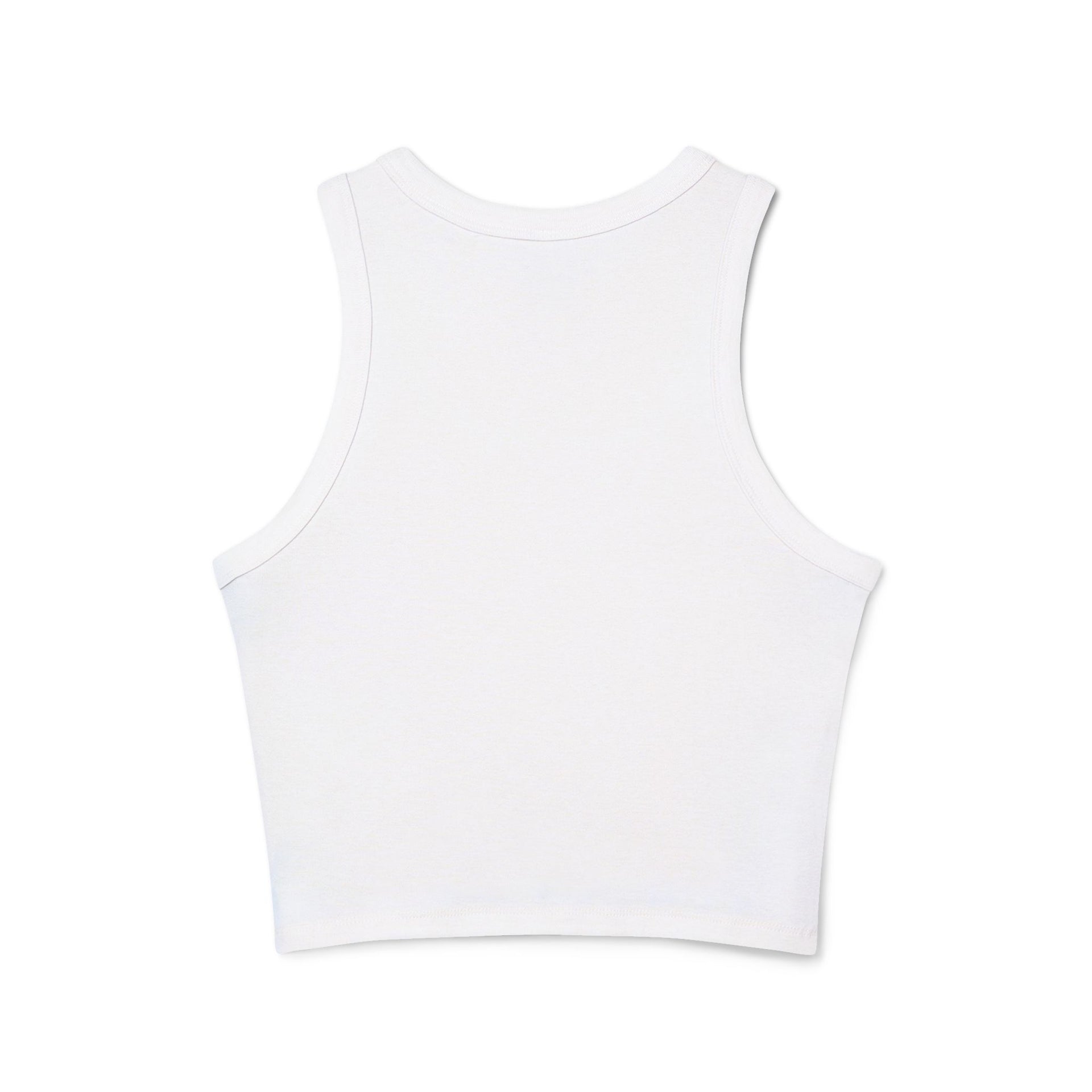 Yoga Crop Tank — "Live. Love. Yoga." Racerback Tank Top for Women