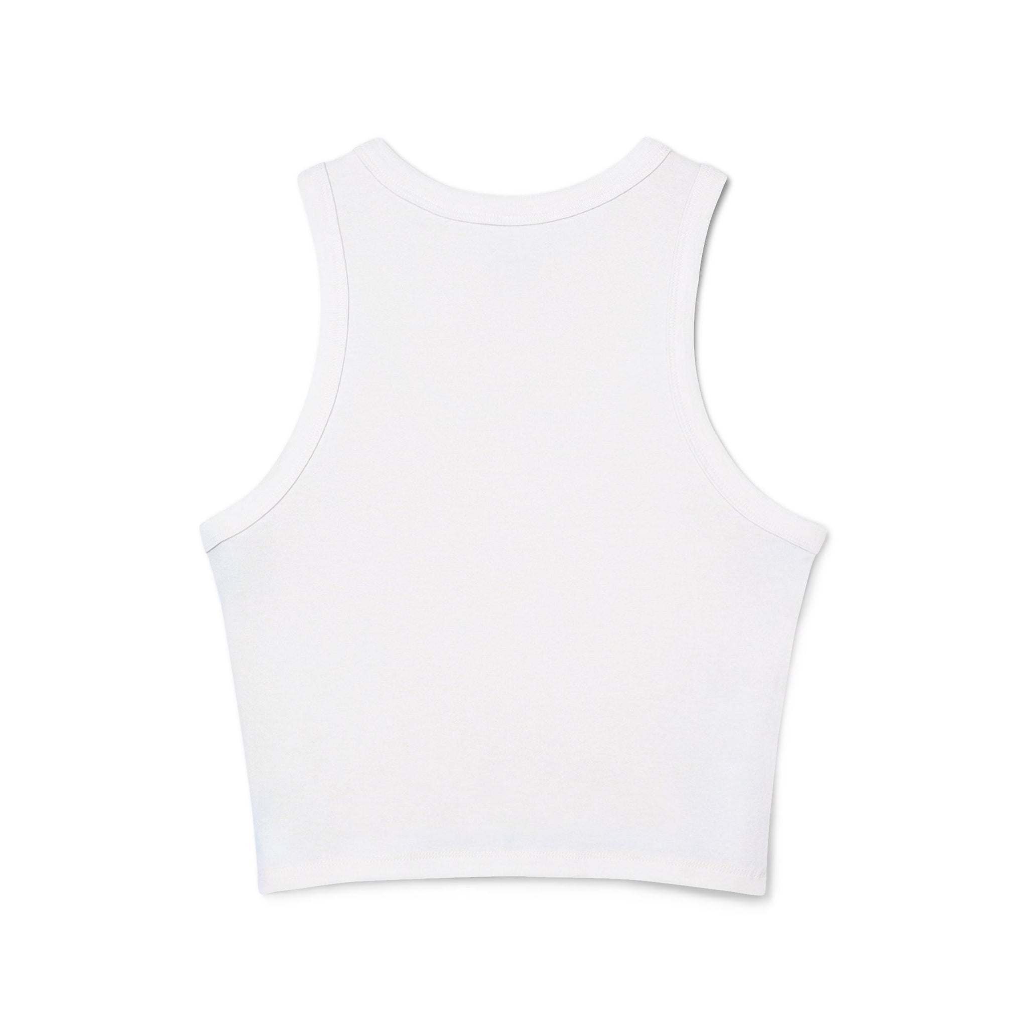 Yoga Crop Tank — "Live. Love. Yoga." Racerback Tank Top for Women