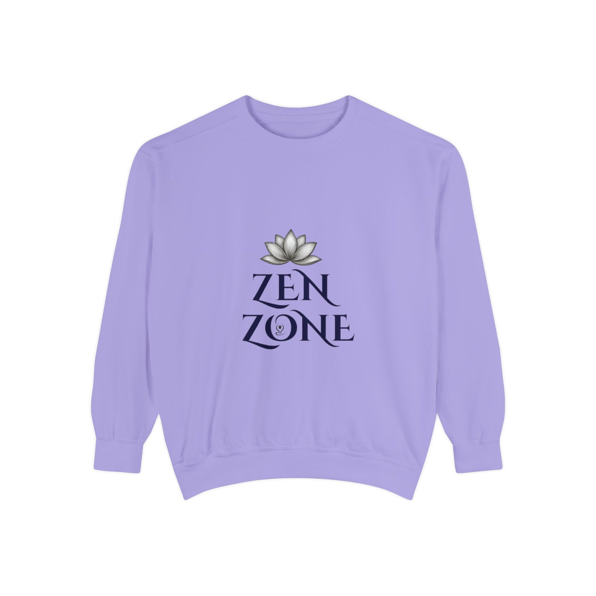 Zen Zone Sweatshirt — Lotus Meditation Crewneck