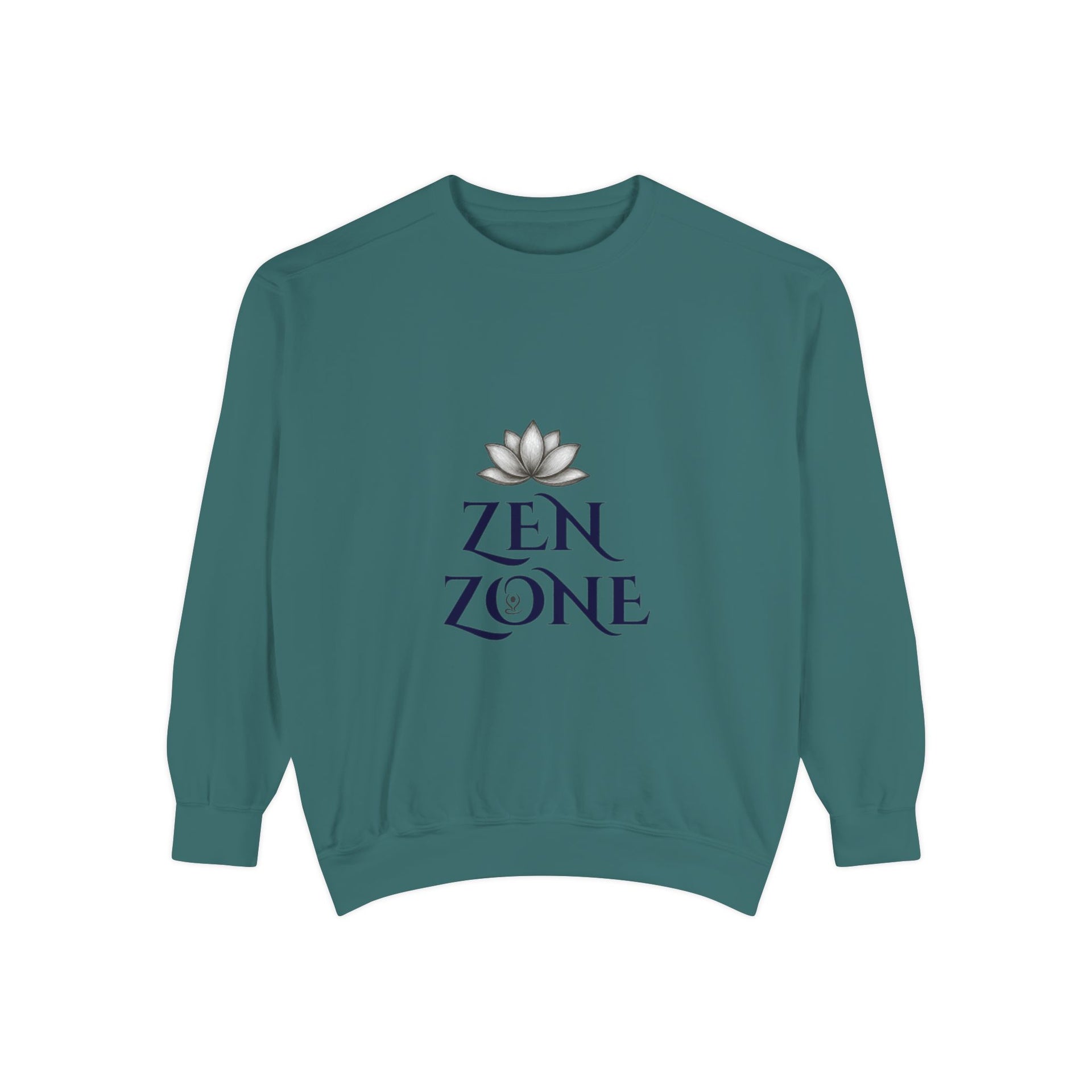 Zen Zone Sweatshirt — Lotus Meditation Crewneck