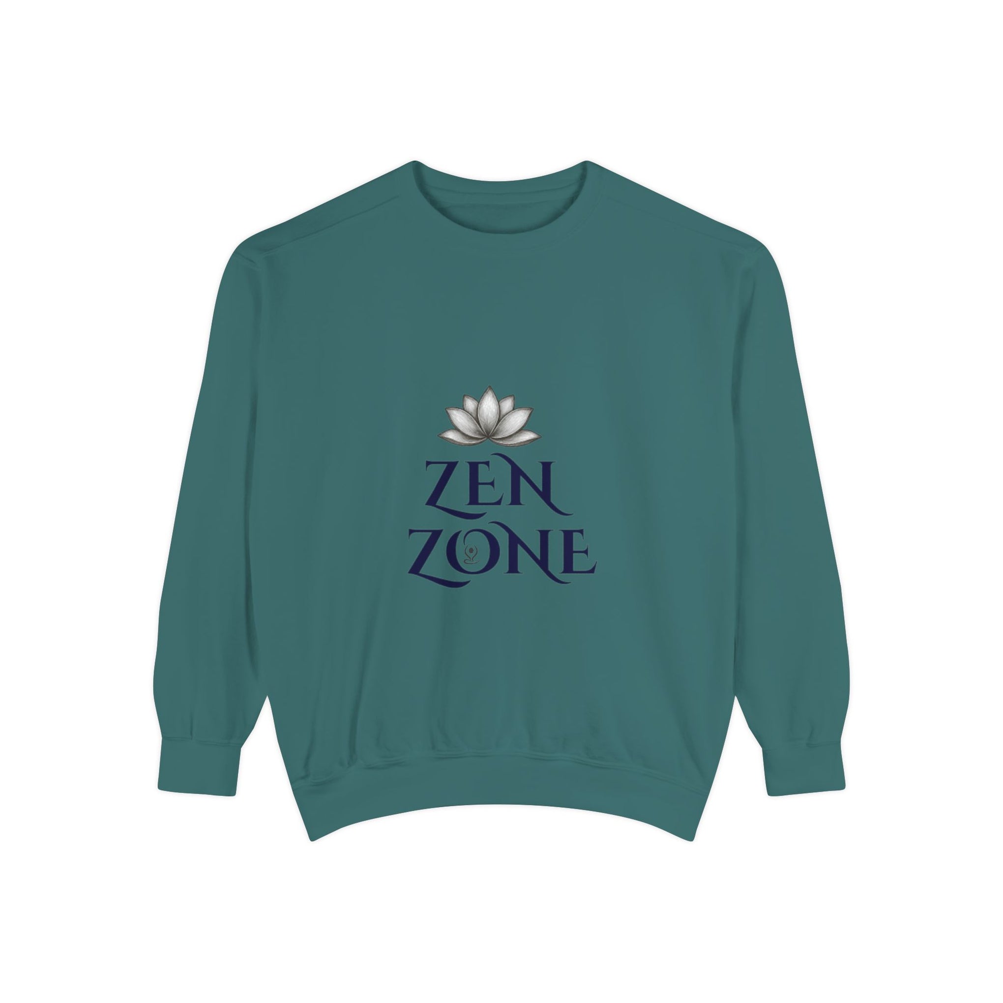 Zen Zone Sweatshirt — Lotus Meditation Crewneck