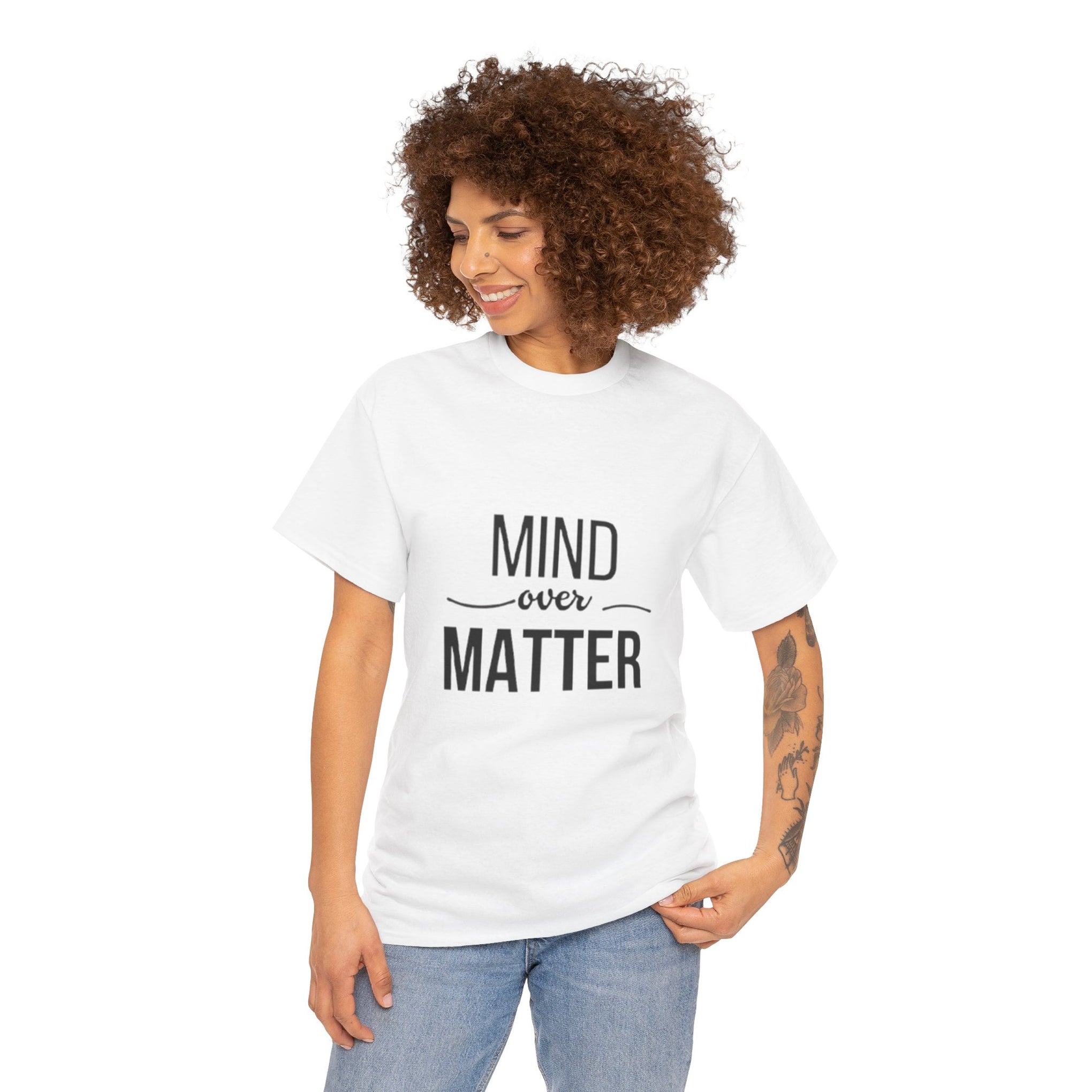 Mind Over Matter Tee — Motivational Graphic T‑Shirt