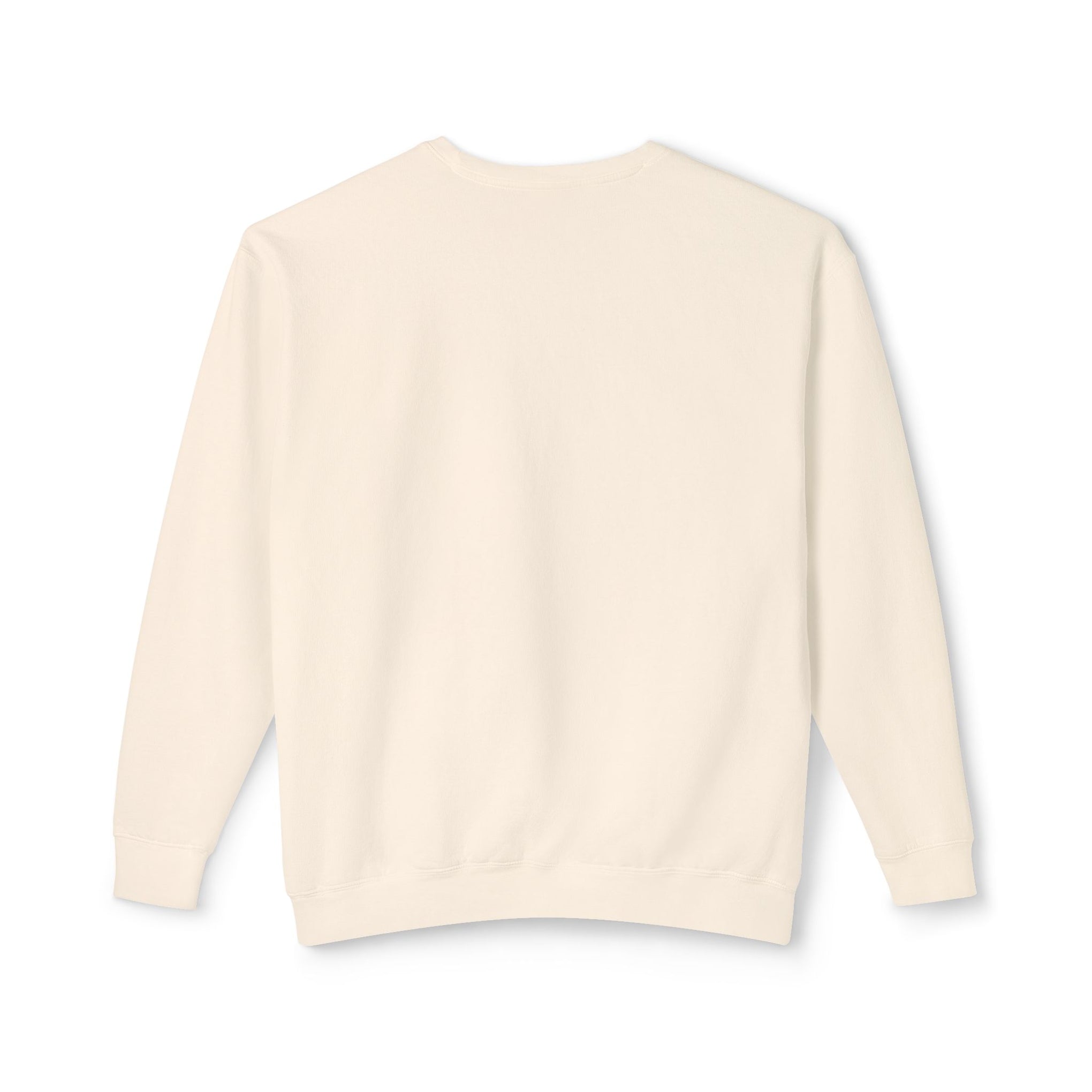 Yoga Pose Crewneck Sweatshirt — 'YOGA' Silhouette Design