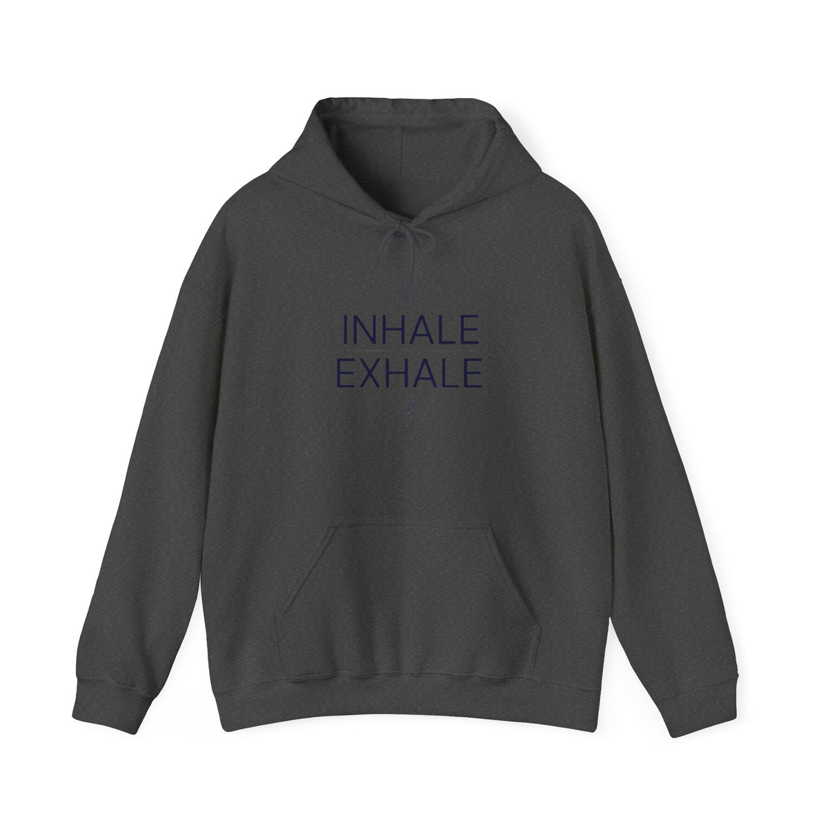 Yoga Hoodie — "Inhale Exhale" Meditation Sweatshirt