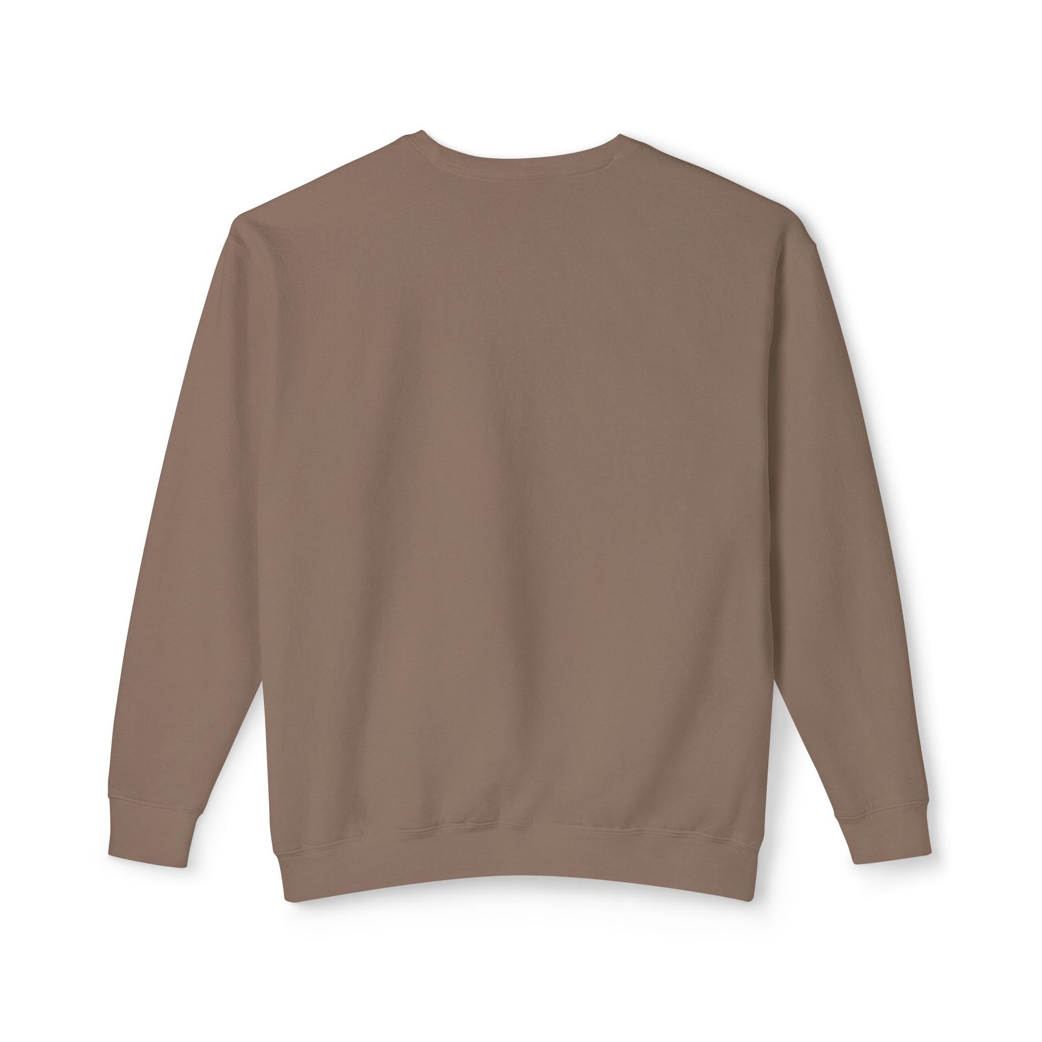 Yoga Pose Crewneck Sweatshirt — 'YOGA' Silhouette Design