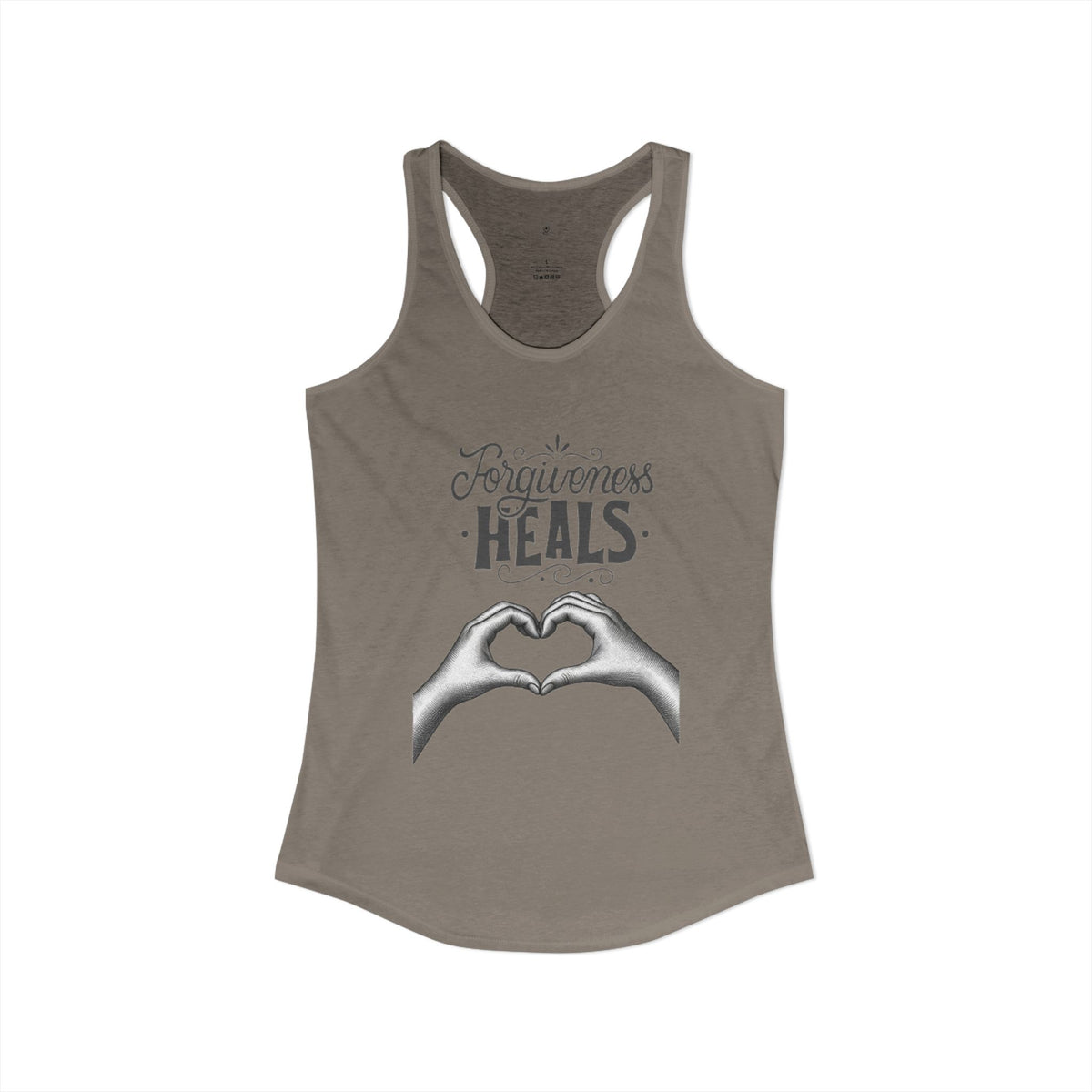 Women's Ideal Racerback Tank — Minimal Lotus Yoga Active Tank
