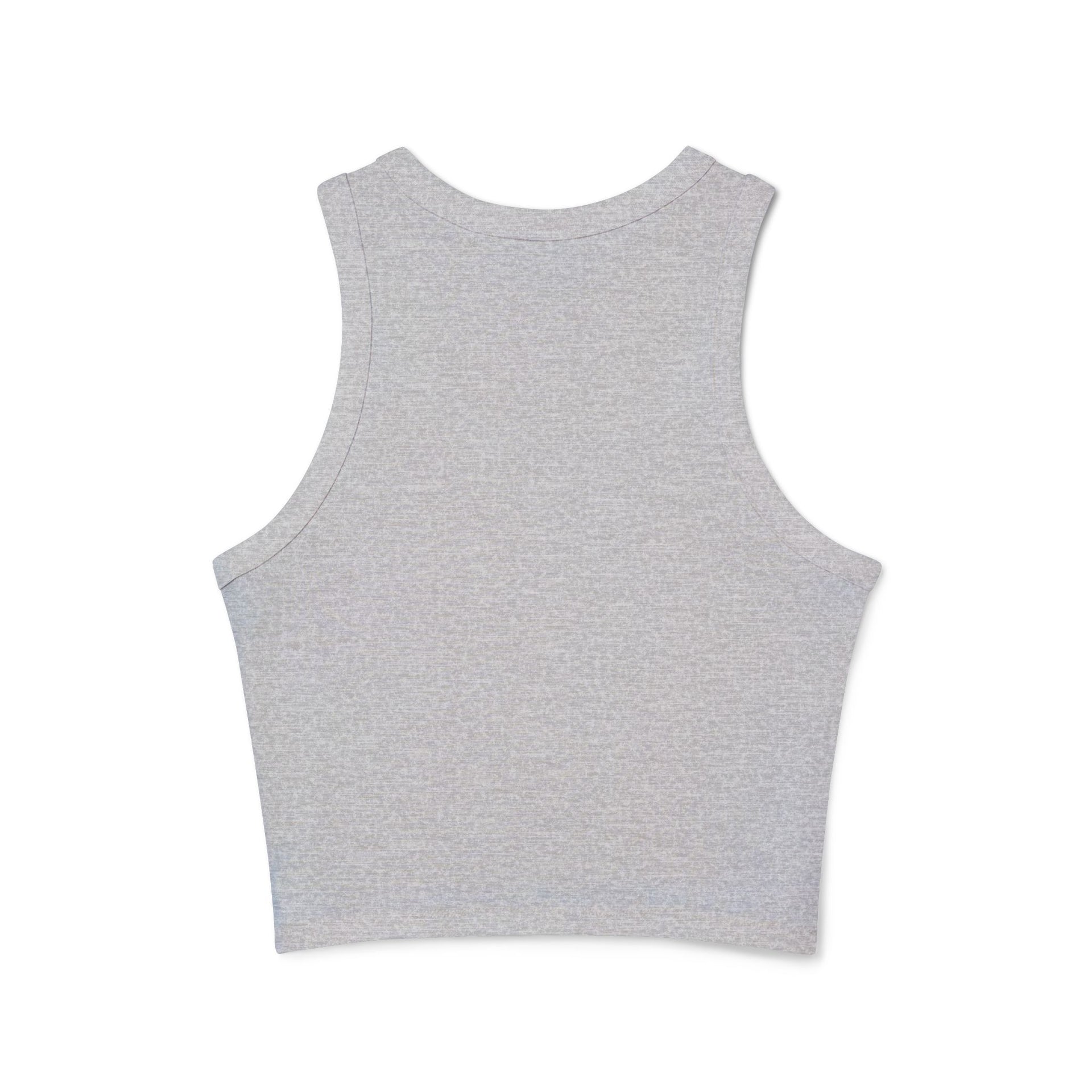 Yoga Crop Tank — "Live. Love. Yoga." Racerback Tank Top for Women