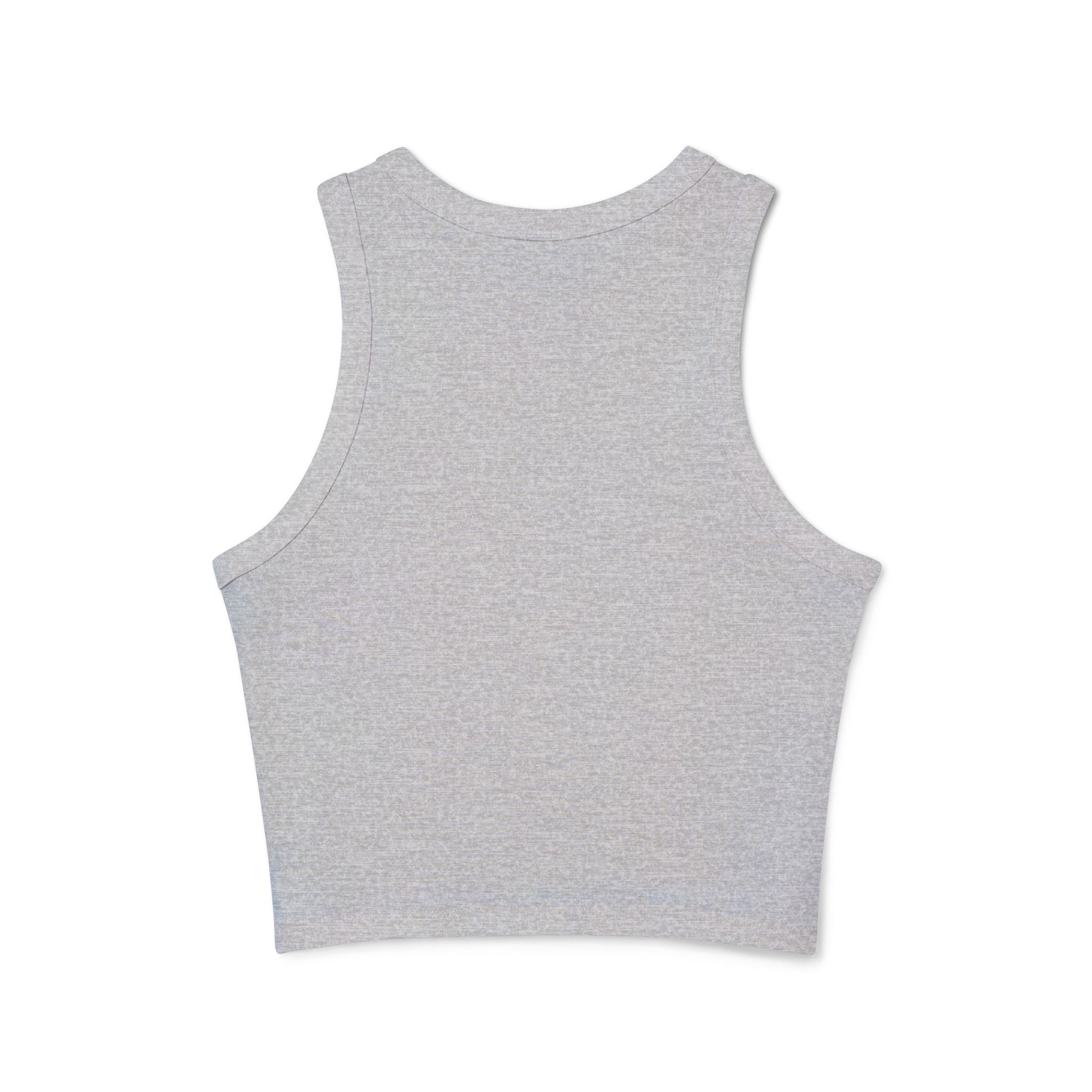 Yoga Crop Tank — "Live. Love. Yoga." Racerback Tank Top for Women