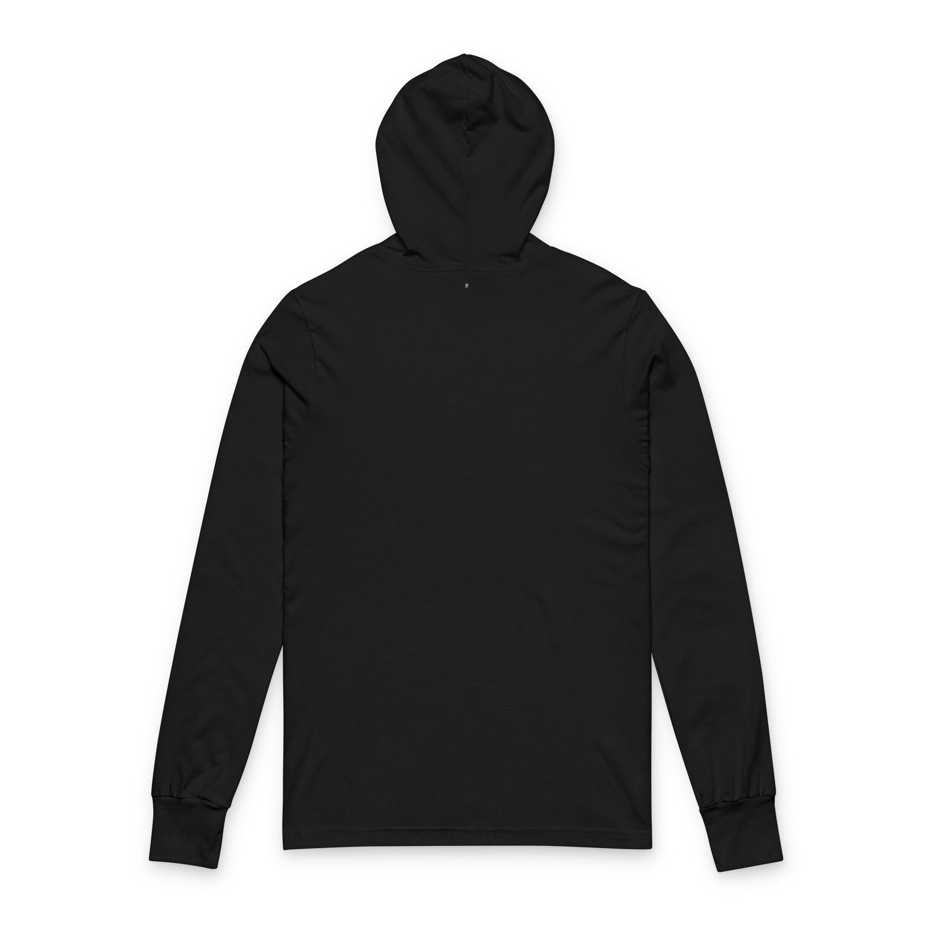 Yoga Hoodie Tee — 'Orva Voga' Meditative Pose Graphic Long Sleeve