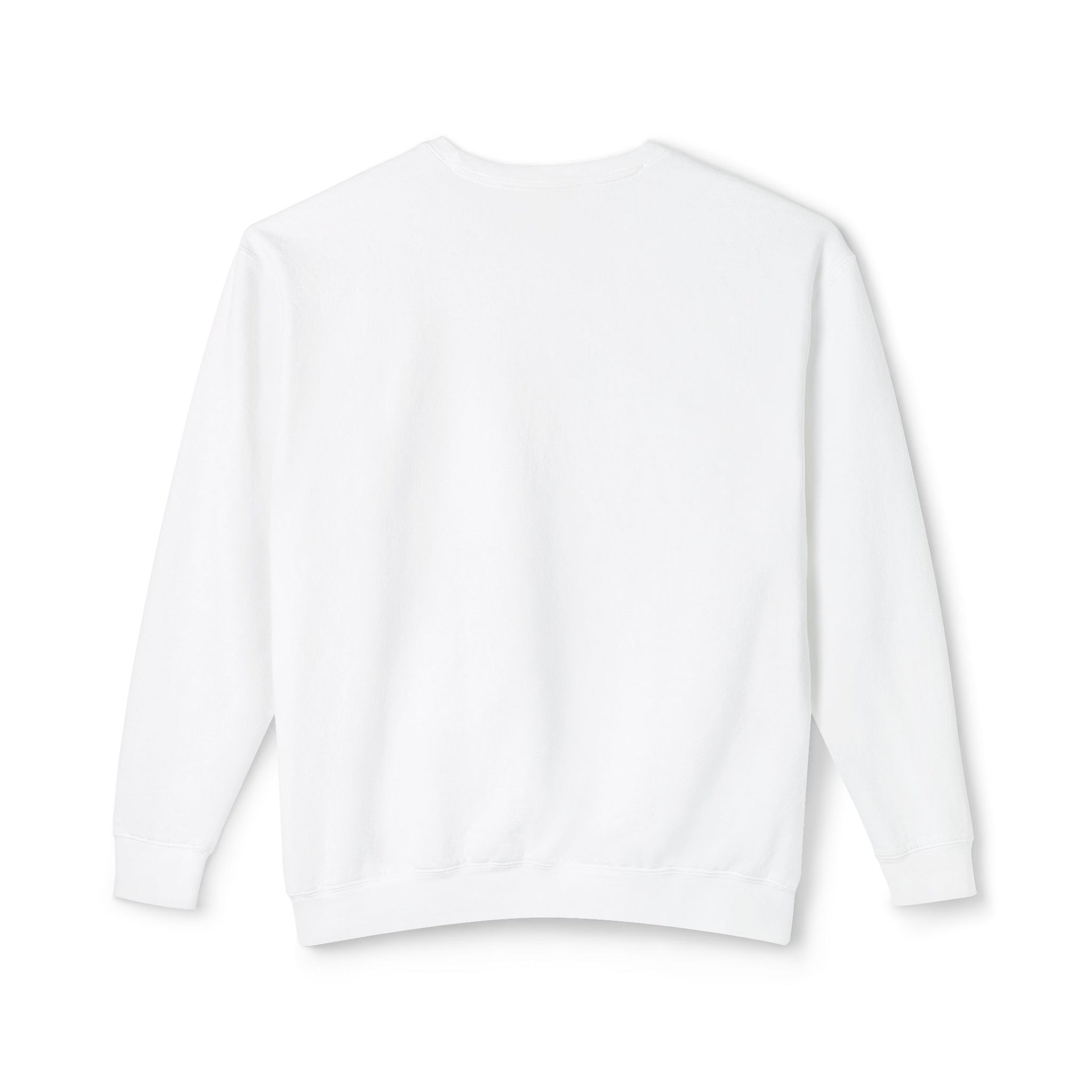 Yoga Pose Crewneck Sweatshirt — 'YOGA' Silhouette Design