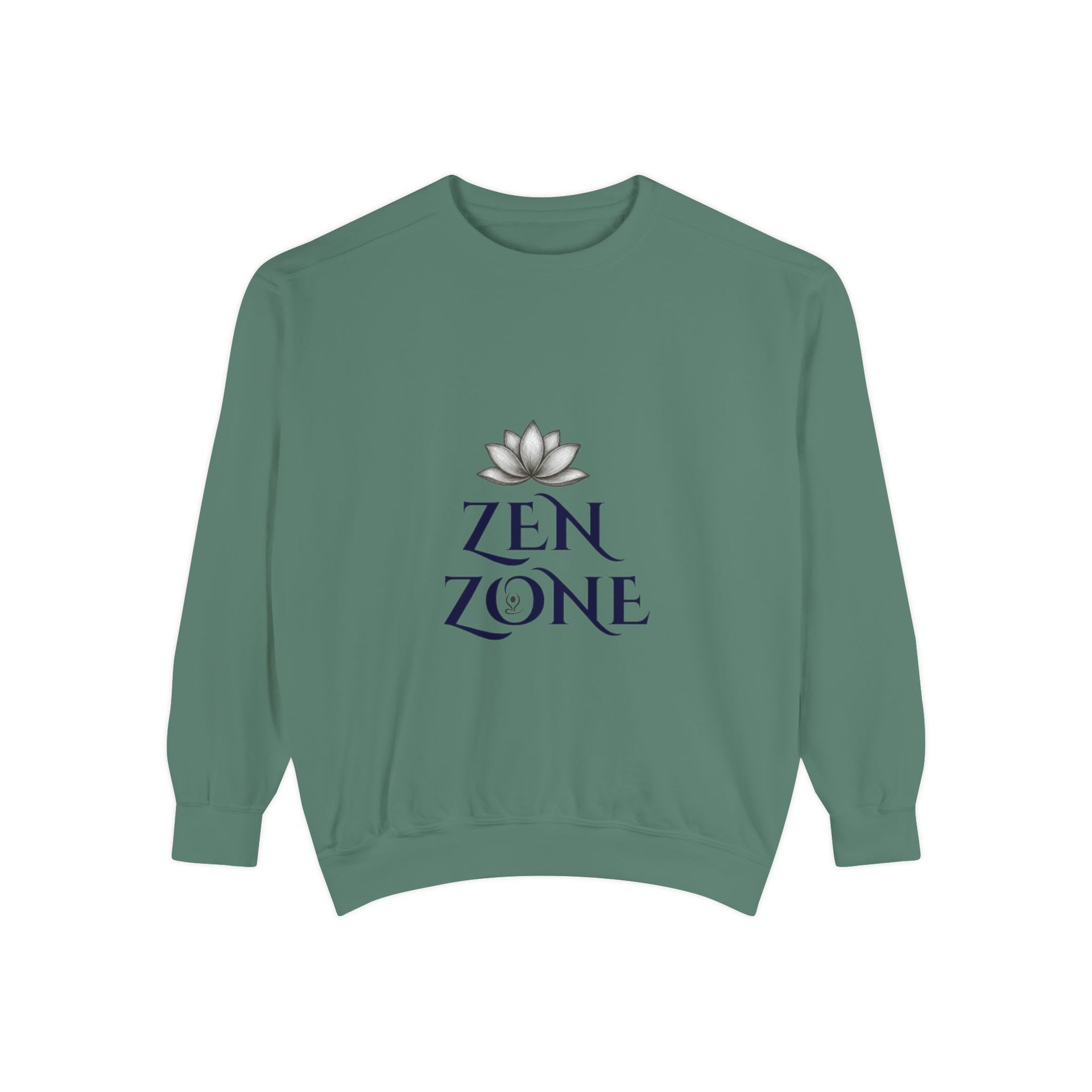 Zen Zone Sweatshirt — Lotus Meditation Crewneck