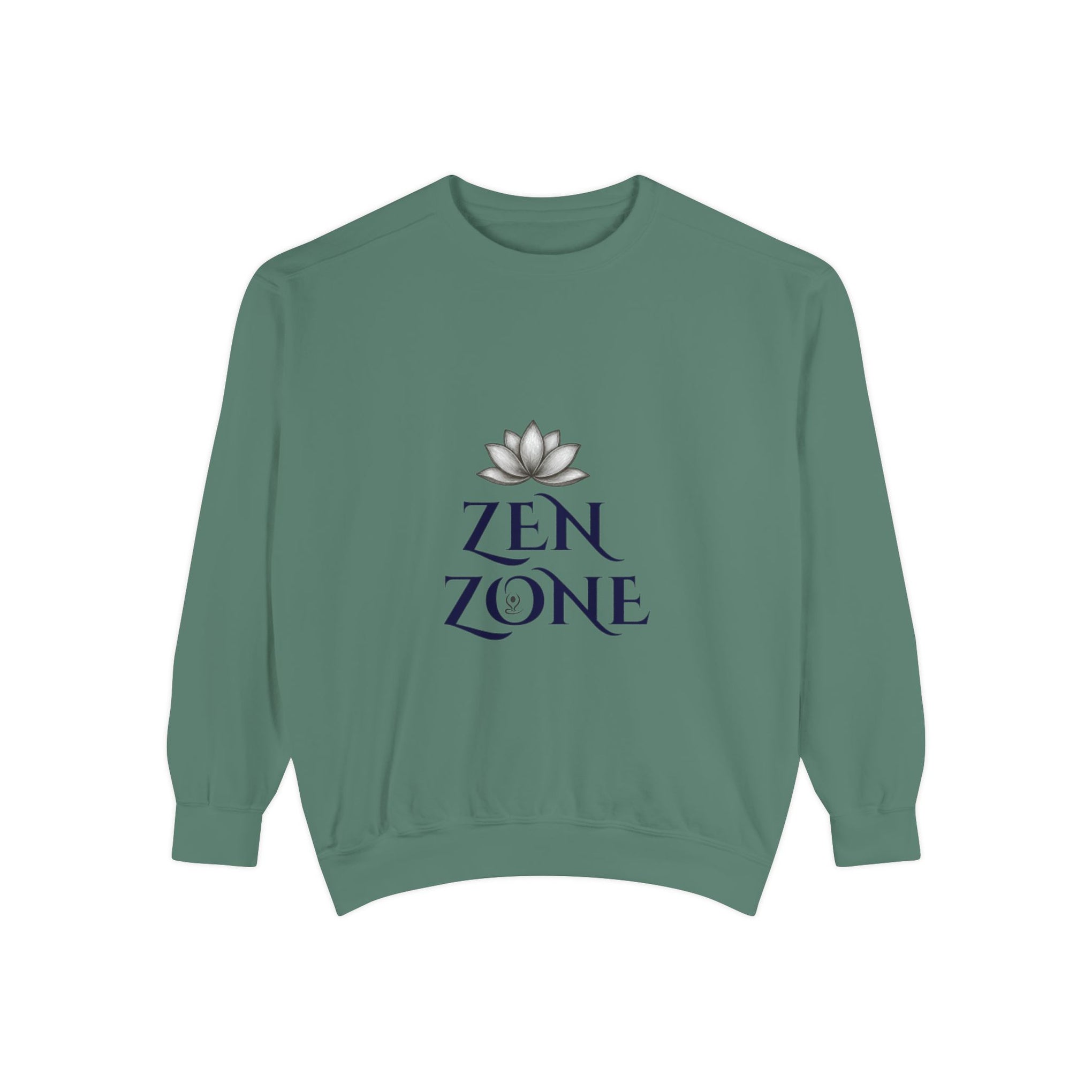 Zen Zone Sweatshirt — Lotus Meditation Crewneck