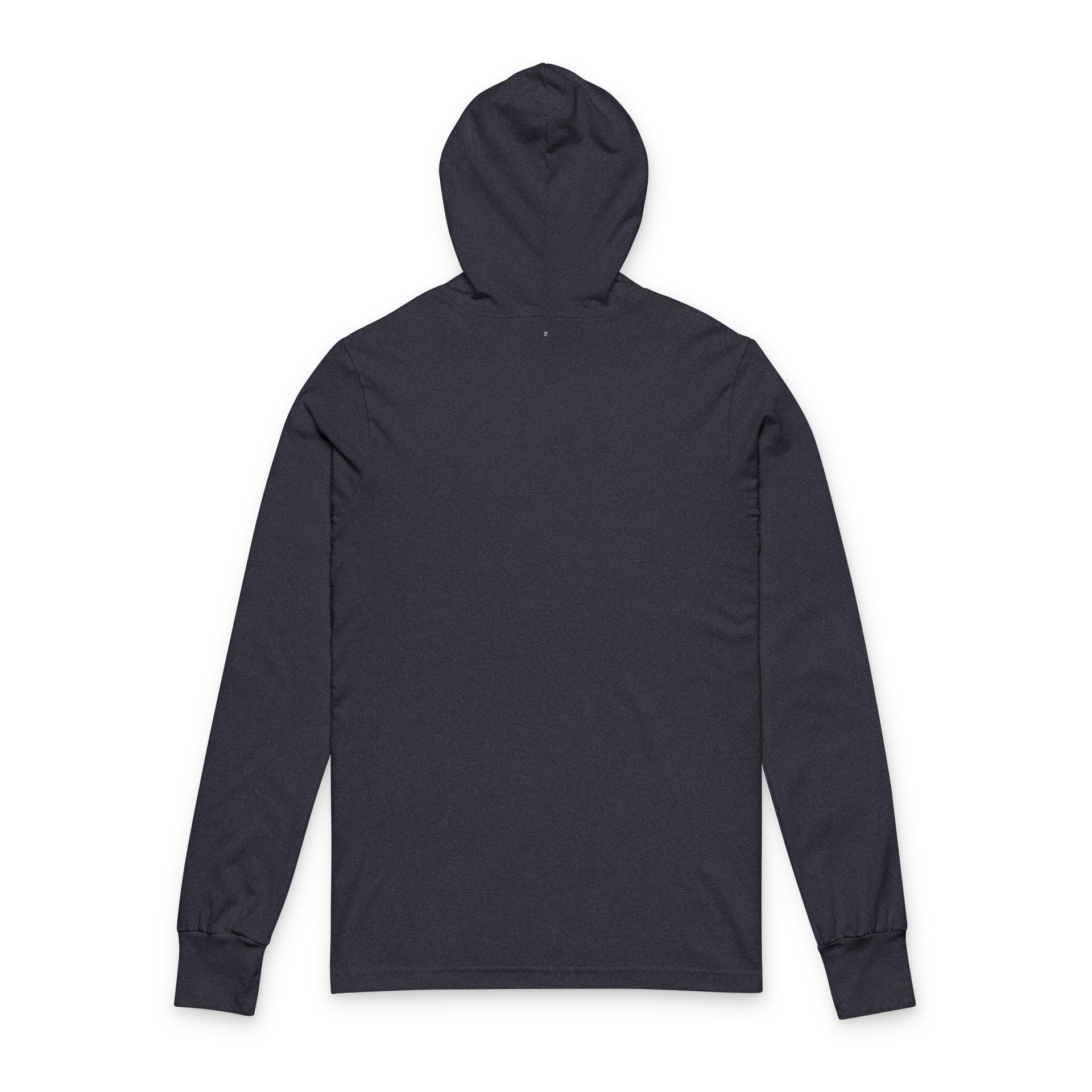 Yoga Hoodie Tee — 'Orva Voga' Meditative Pose Graphic Long Sleeve