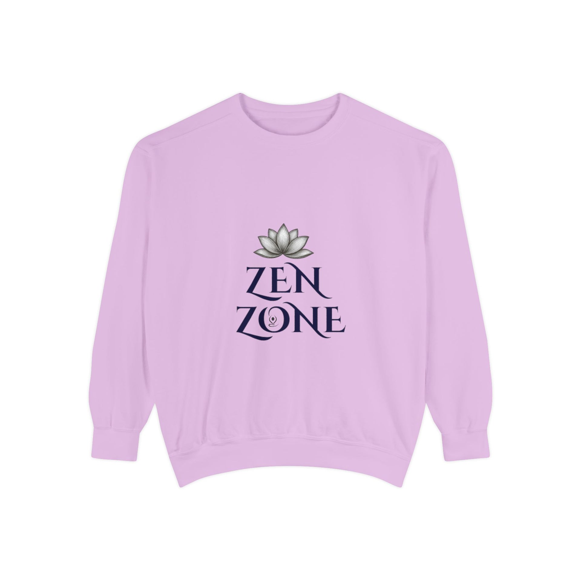 Zen Zone Sweatshirt — Lotus Meditation Crewneck