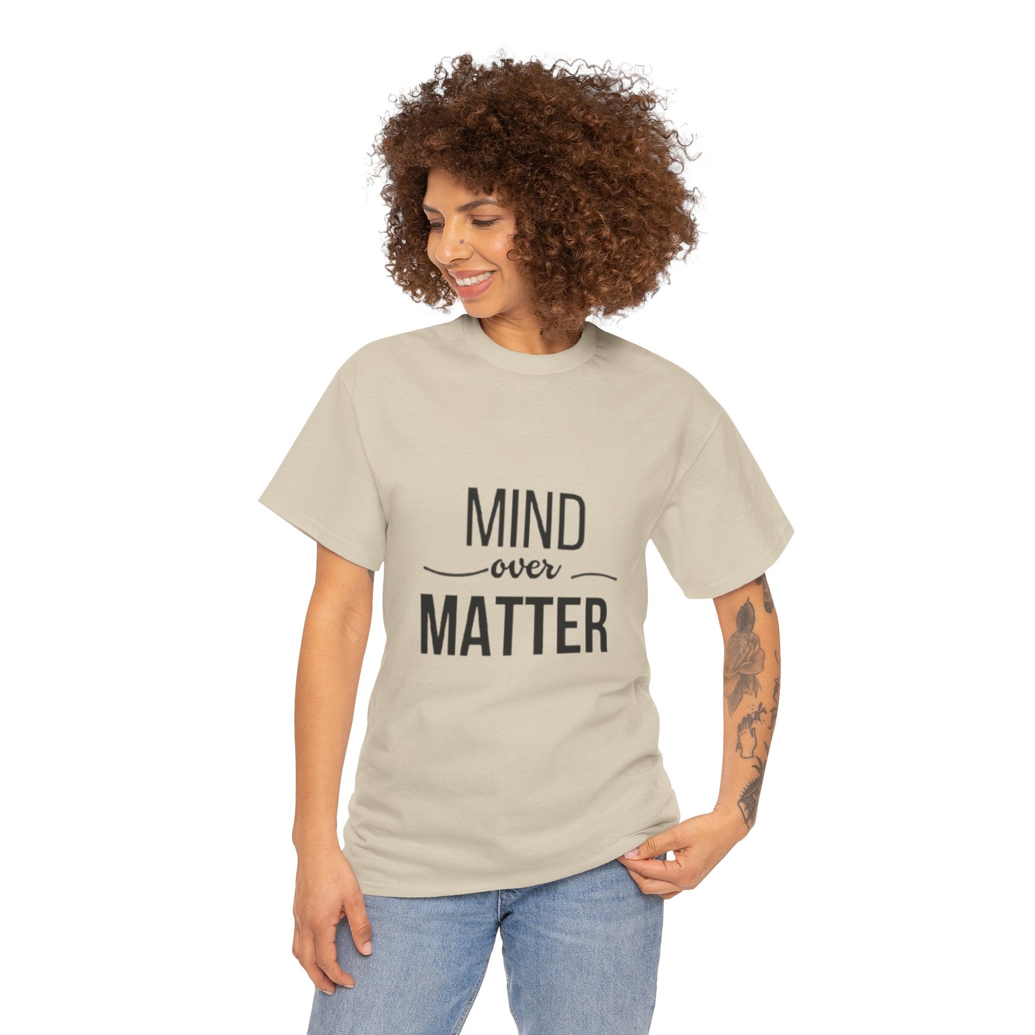 Mind Over Matter Tee — Motivational Graphic T‑Shirt