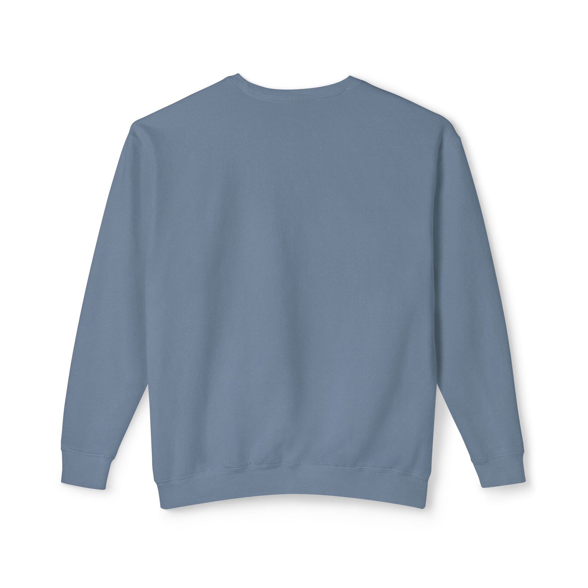 Yoga Pose Crewneck Sweatshirt — 'YOGA' Silhouette Design