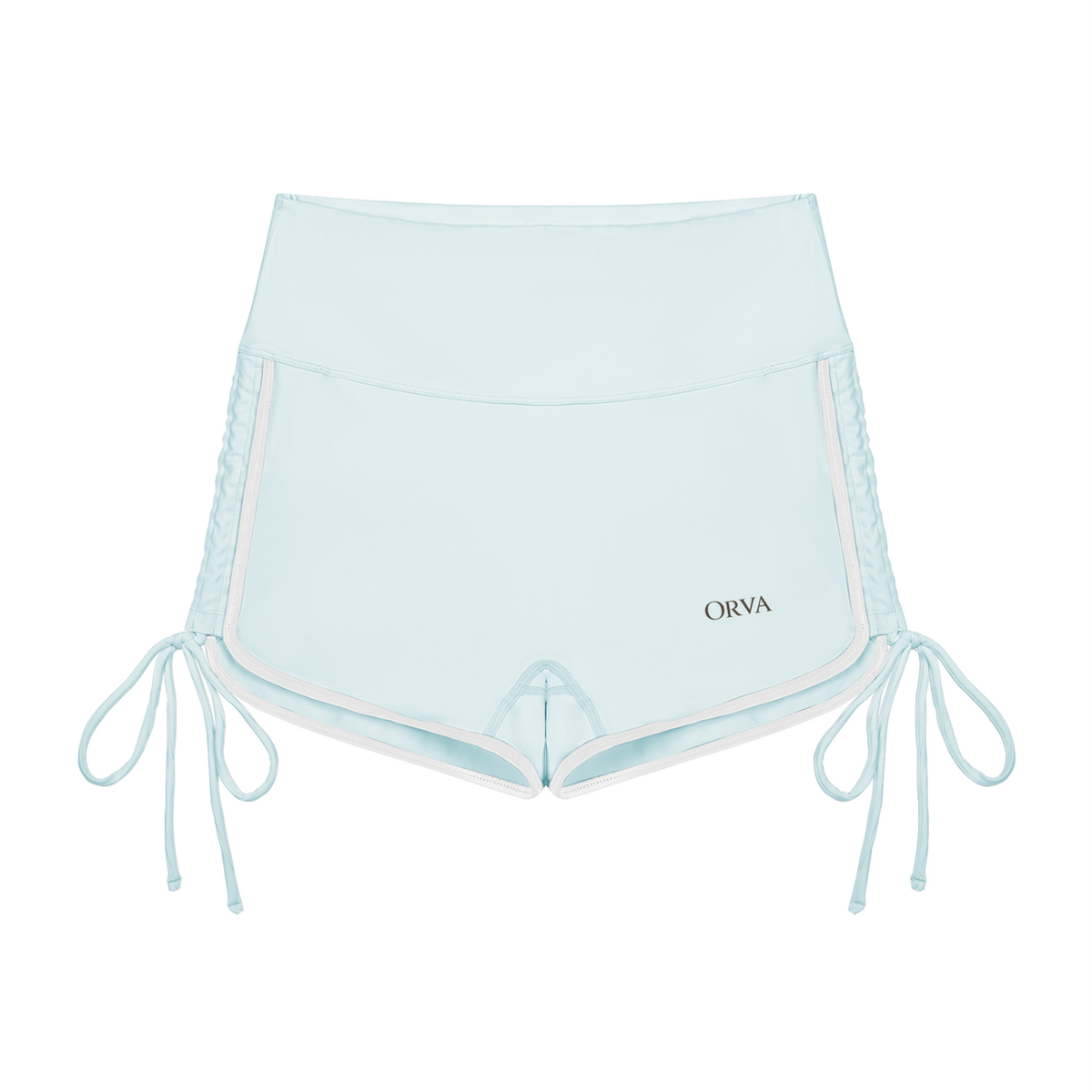 Women’s Color Block High Waisted Yoga Shorts