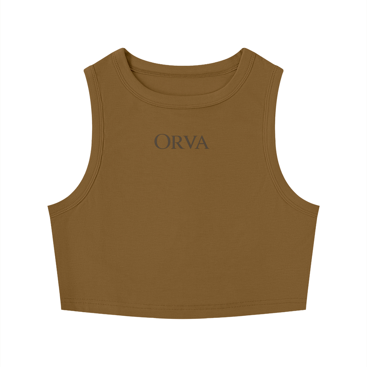 Women's Tight Crewneck Crop Tank Top