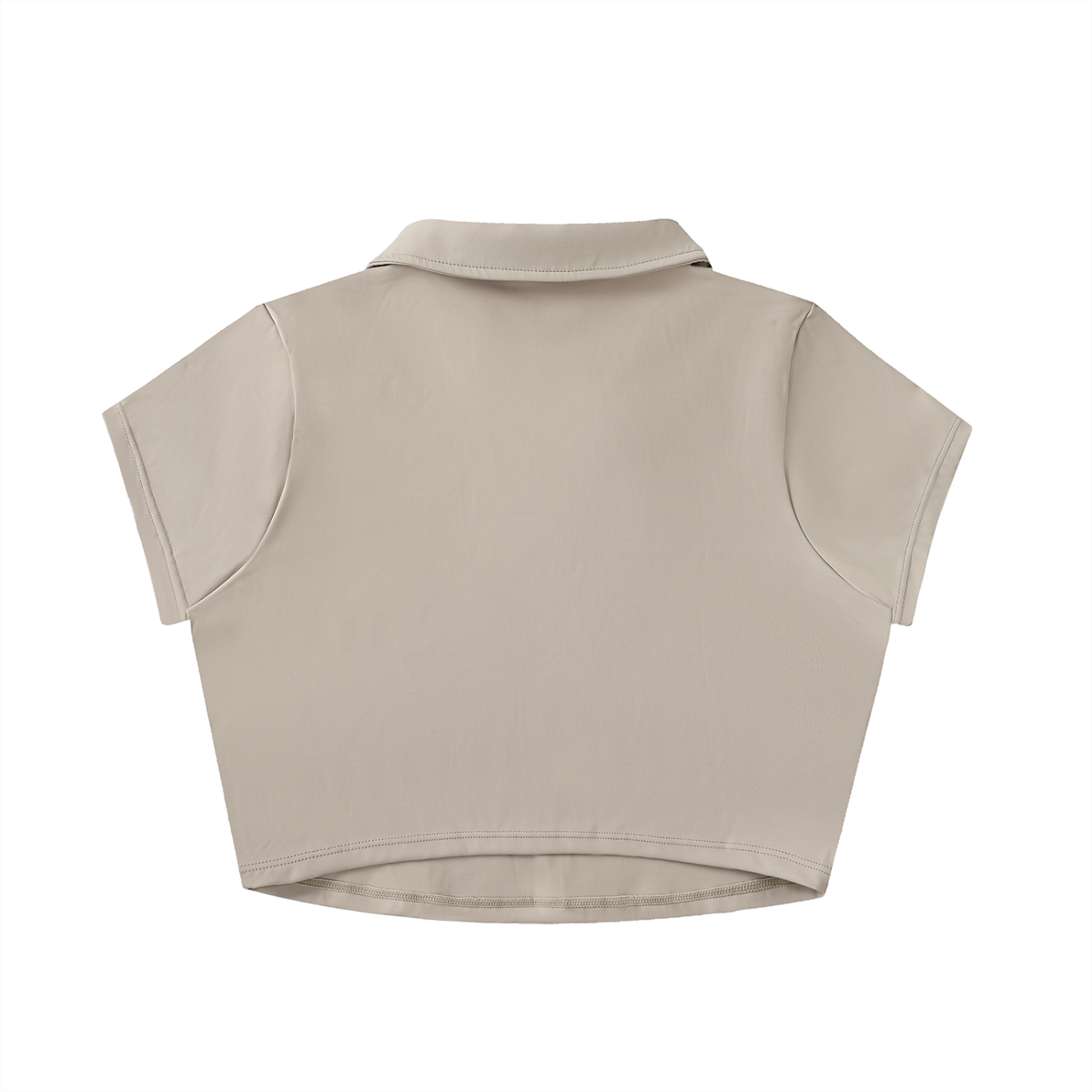High-Waist Pocketed A-Line Skirt