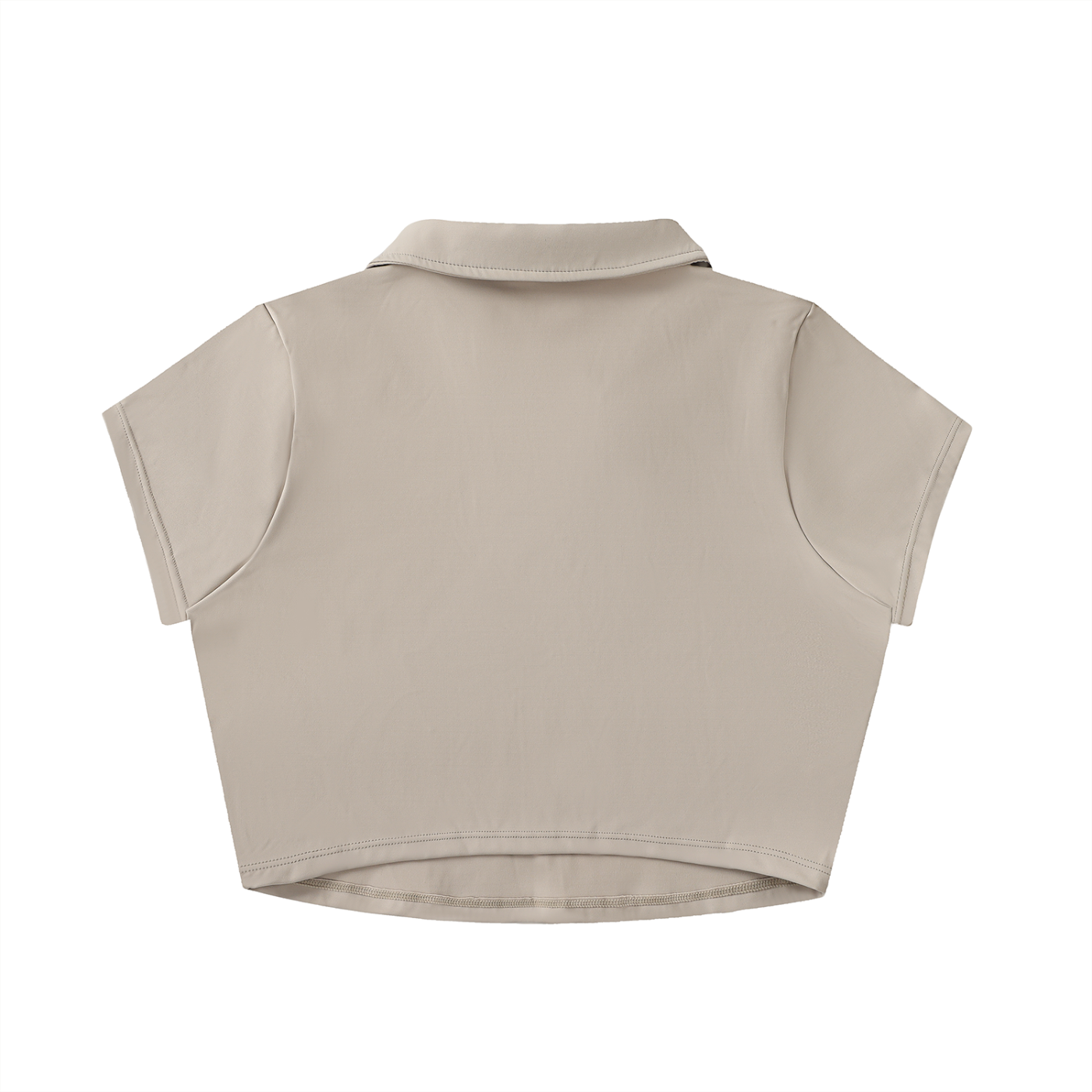 High-Waist Pocketed A-Line Skirt