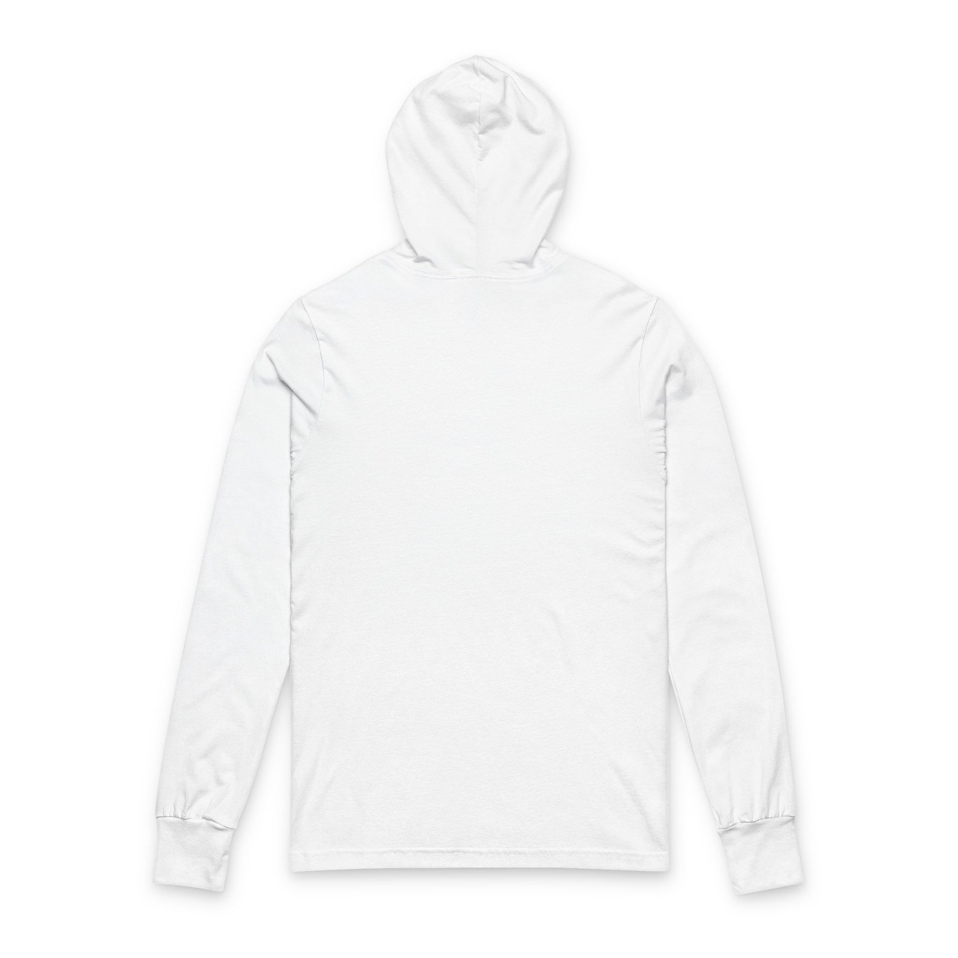 Yoga Hoodie Tee — 'Orva Voga' Meditative Pose Graphic Long Sleeve