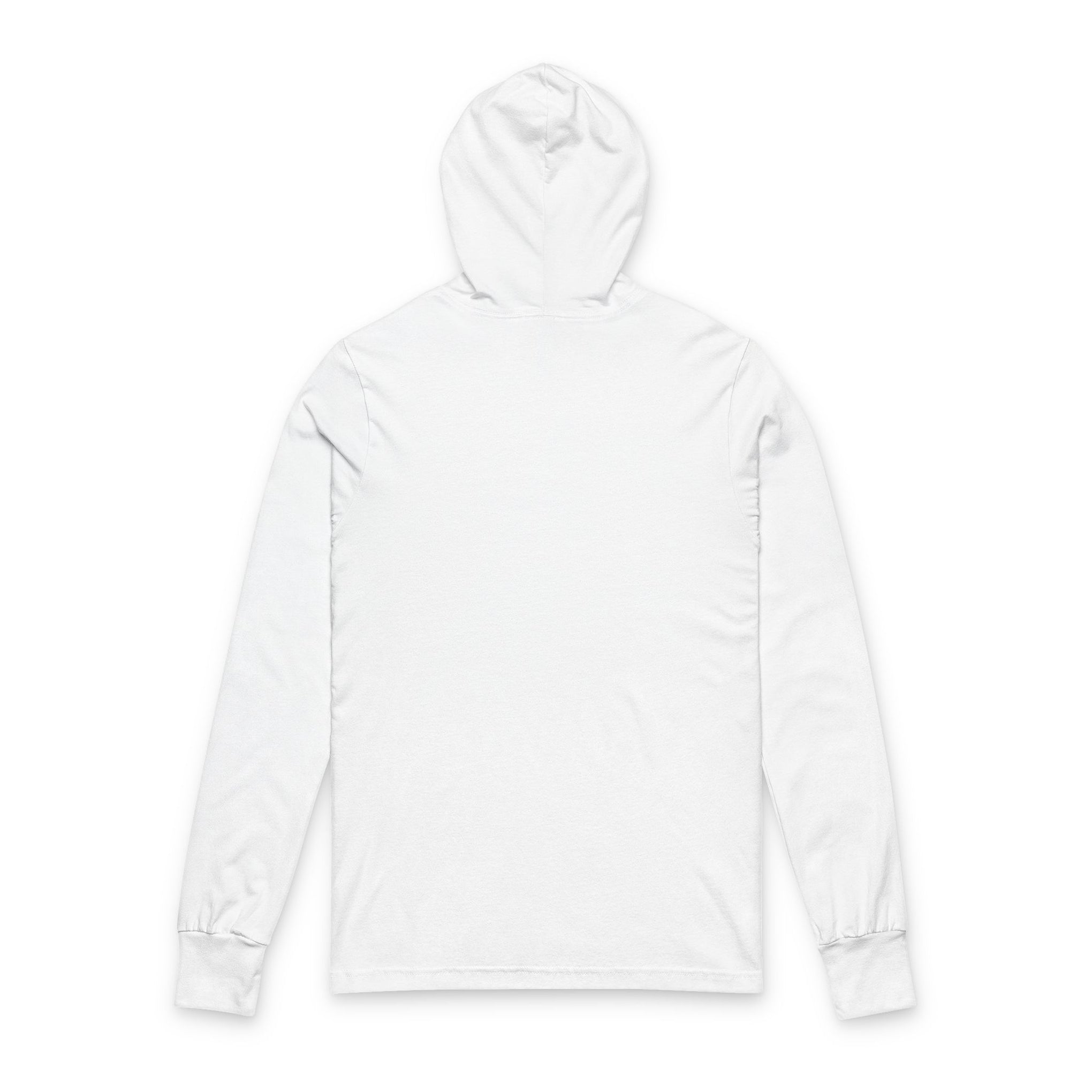 Yoga Hoodie Tee — 'Orva Voga' Meditative Pose Graphic Long Sleeve