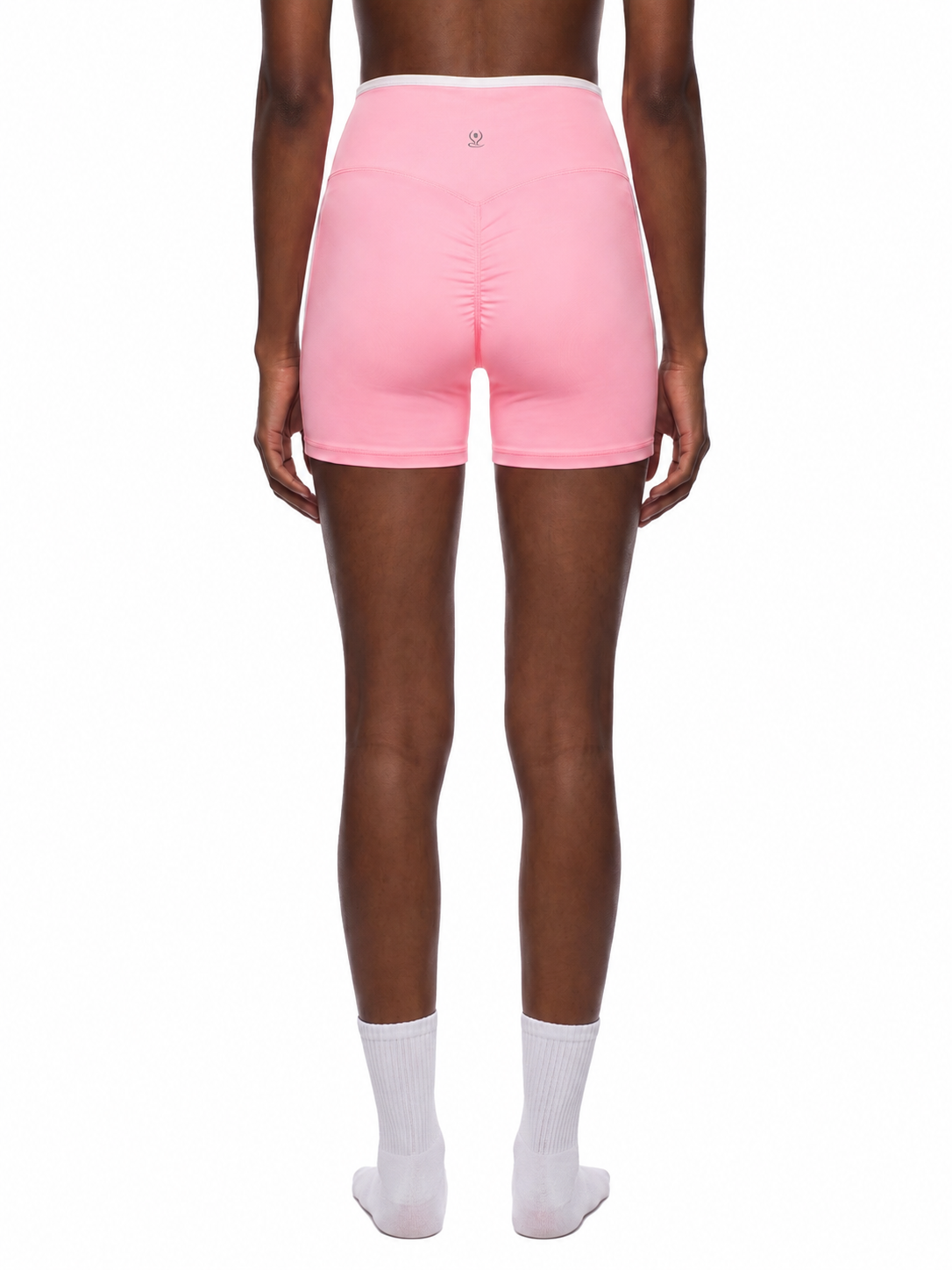 Women’s High Rise Color Block Yoga Shorts