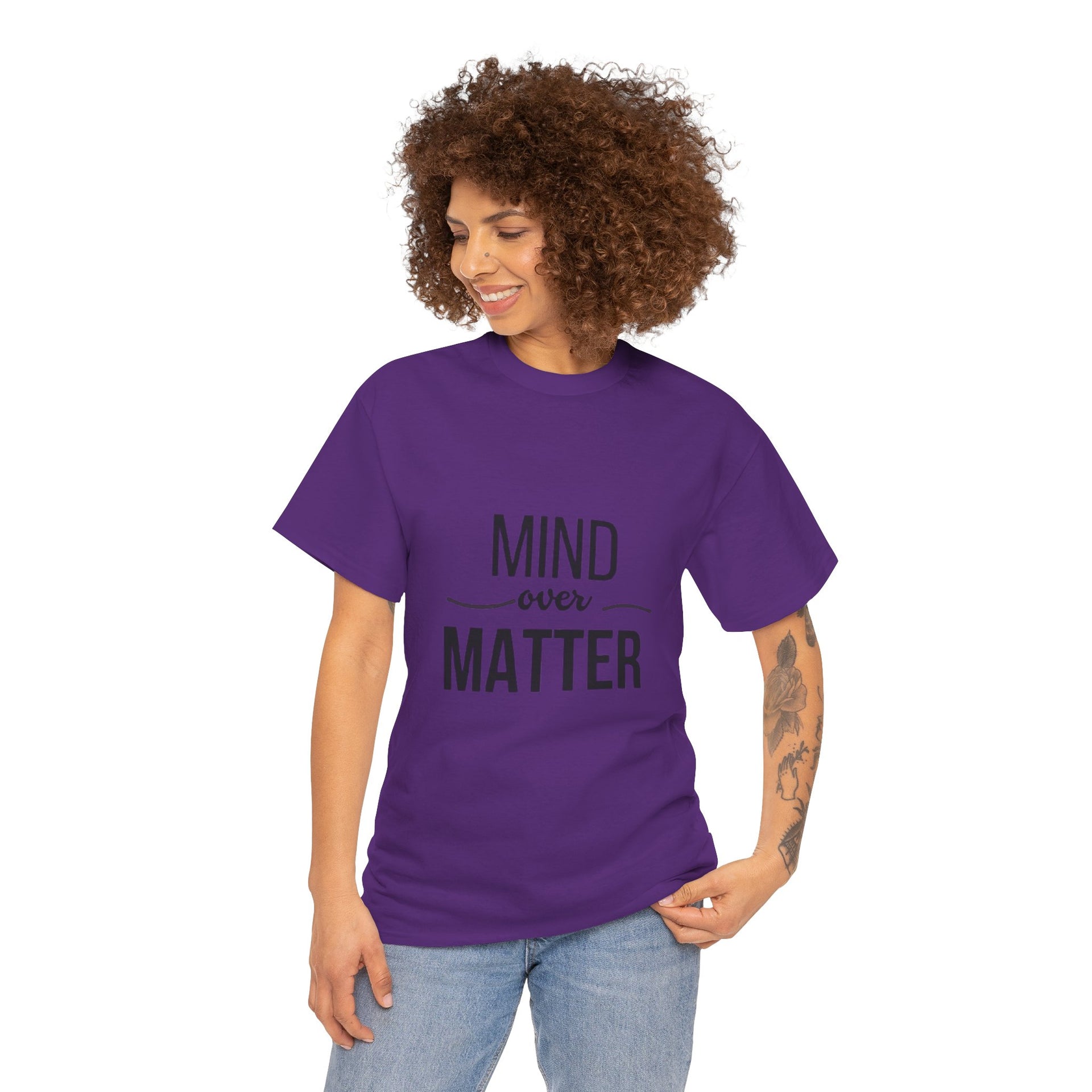 Mind Over Matter Tee — Motivational Graphic T‑Shirt