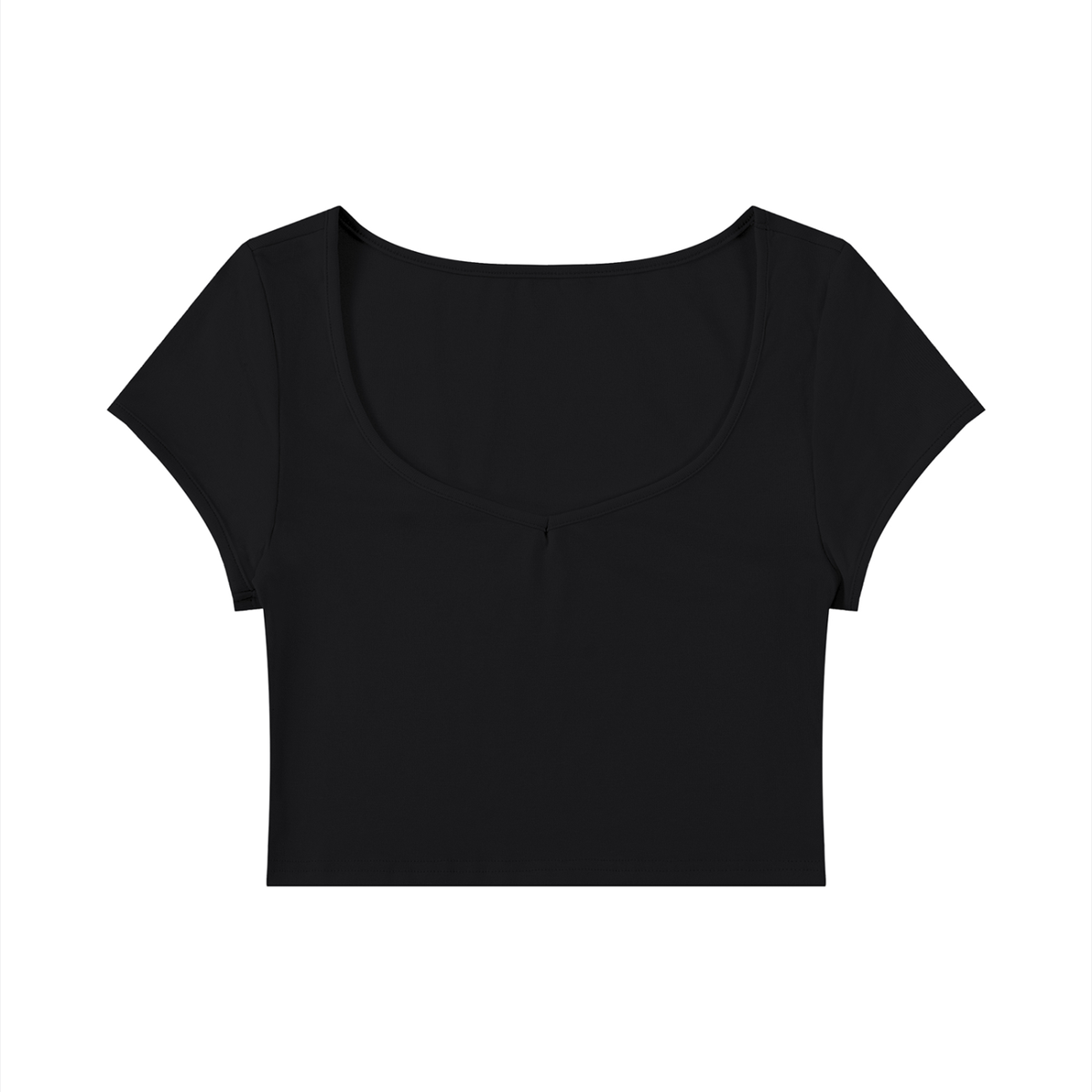Women's Slim Cap Sleeve Crop T-Shirt