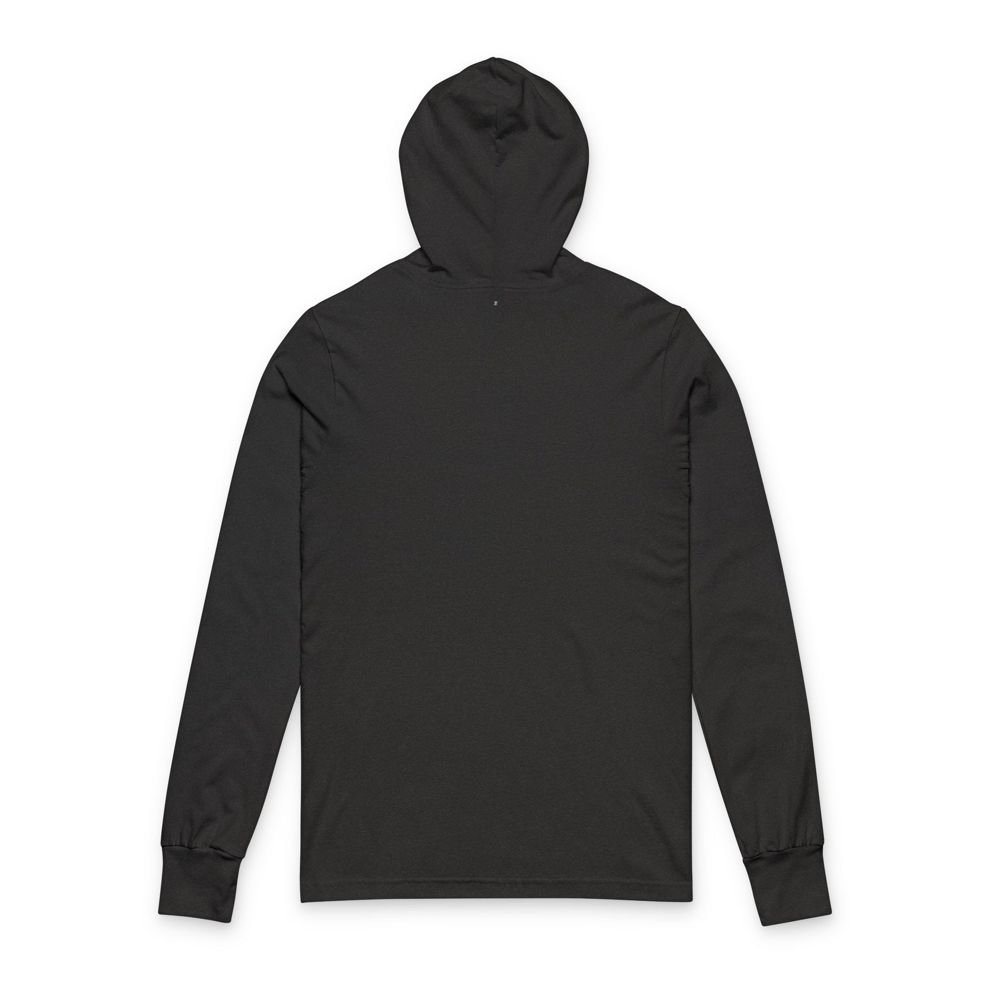 Yoga Hoodie Tee — 'Orva Voga' Meditative Pose Graphic Long Sleeve