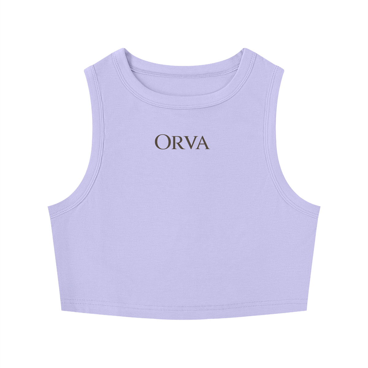 Women's Tight Crewneck Crop Tank Top