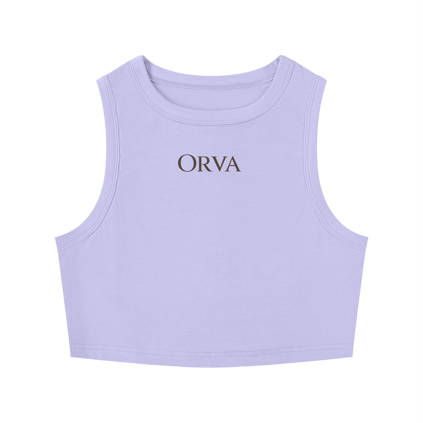 Women's Tight Crewneck Crop Tank Top
