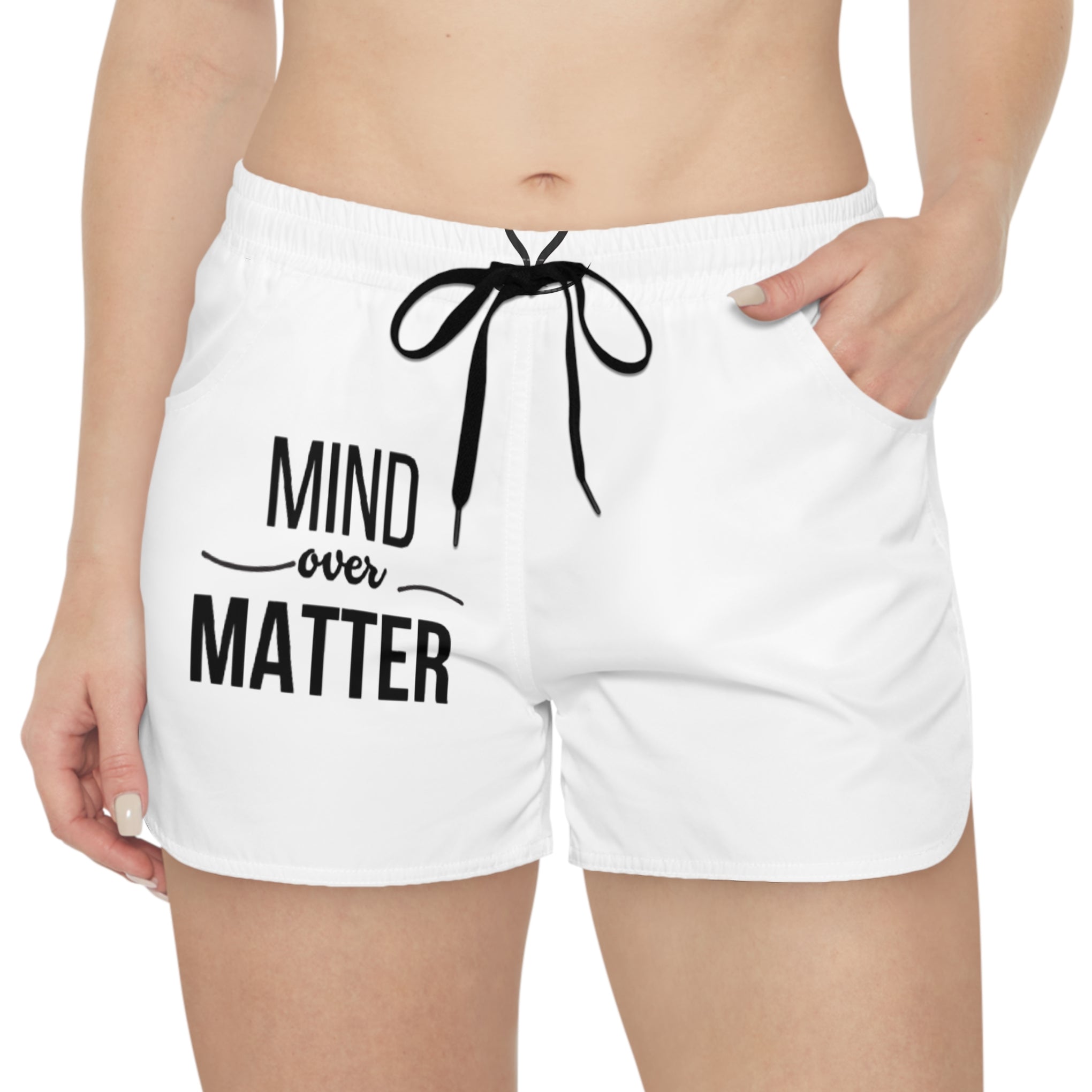 Mind Over Matter Women's Casual Shorts — Motivational Lounge & Workout Shorts