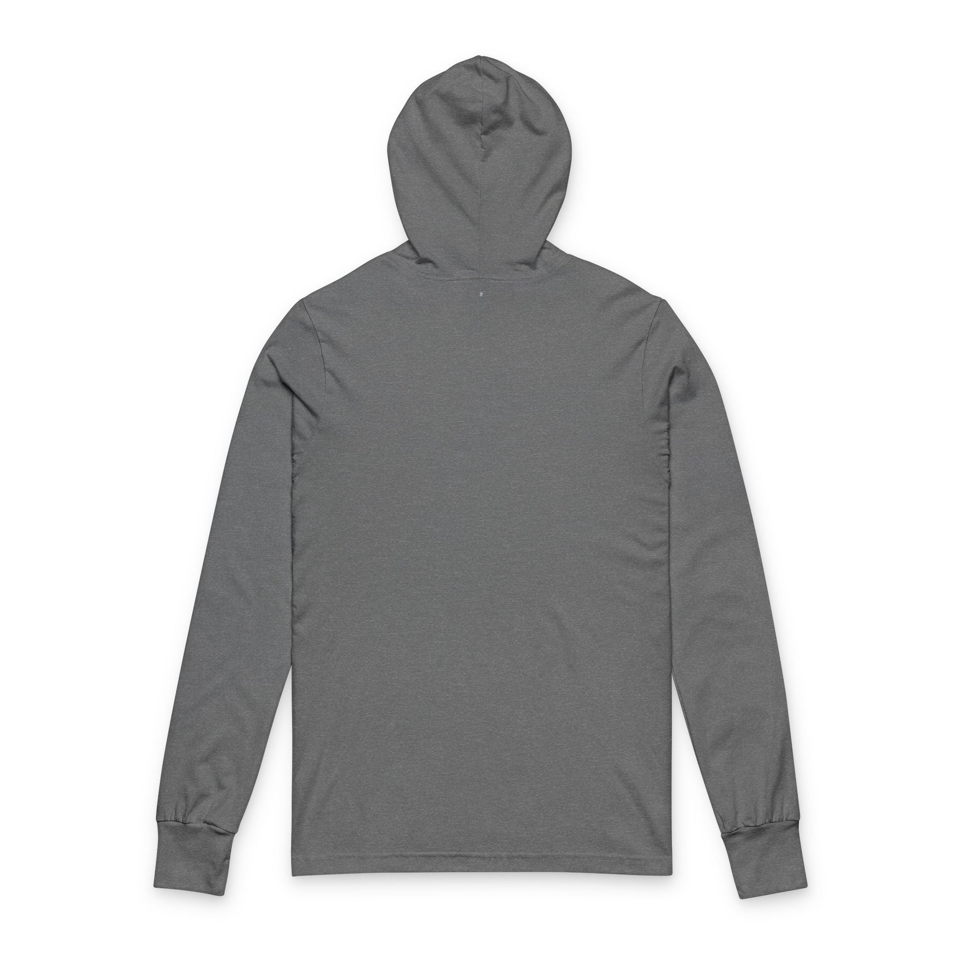 Yoga Hoodie Tee — 'Orva Voga' Meditative Pose Graphic Long Sleeve