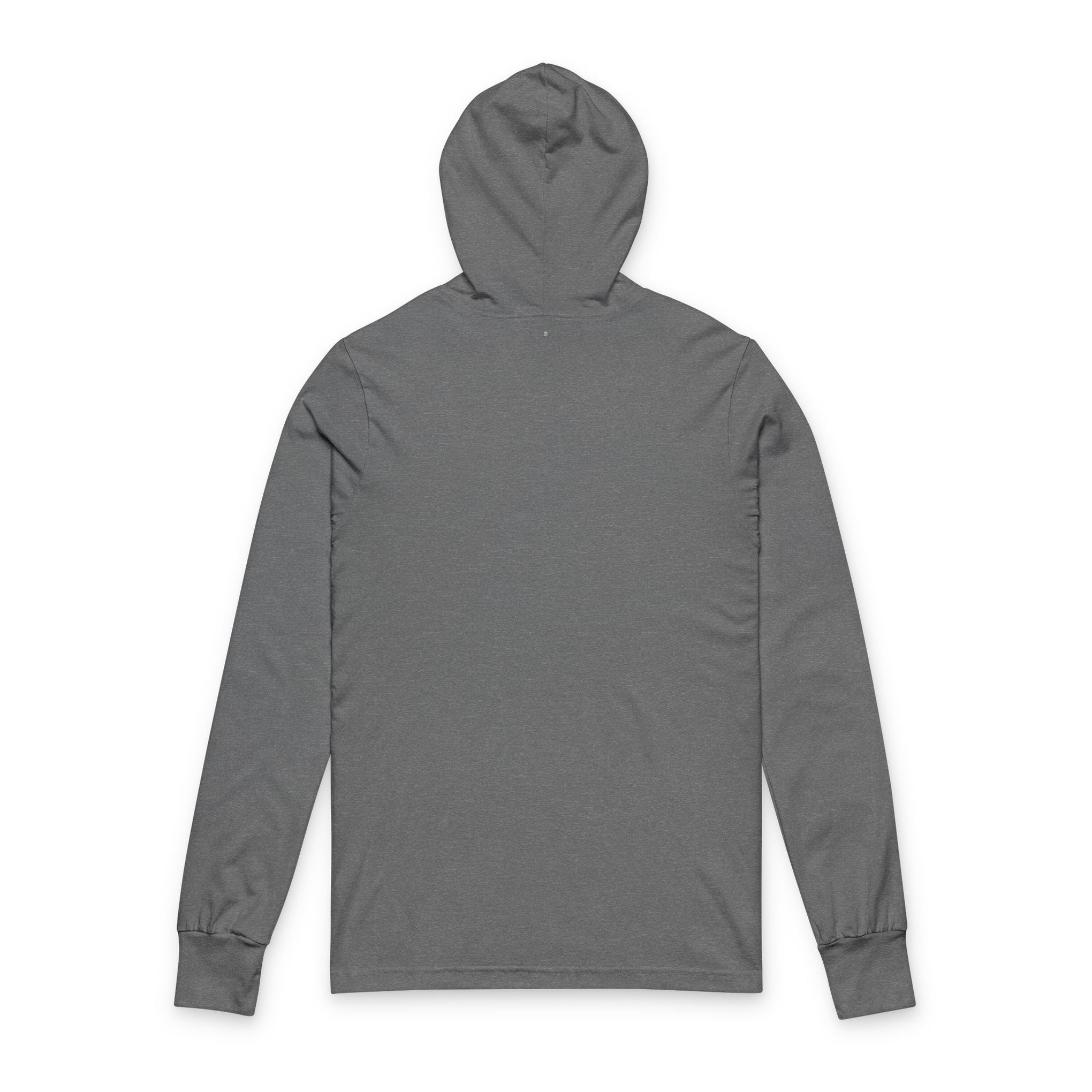 Yoga Hoodie Tee — 'Orva Voga' Meditative Pose Graphic Long Sleeve