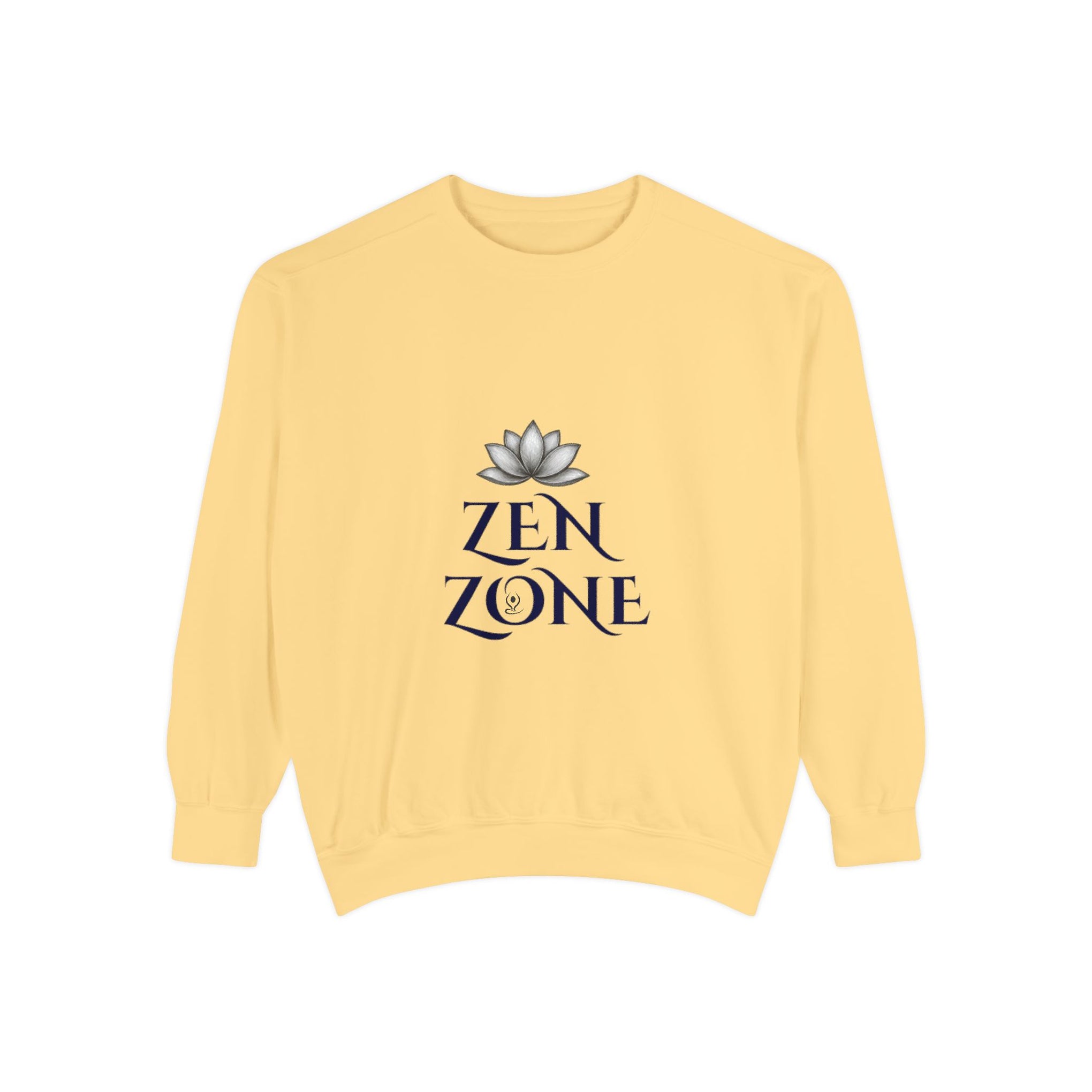 Zen Zone Sweatshirt — Lotus Meditation Crewneck