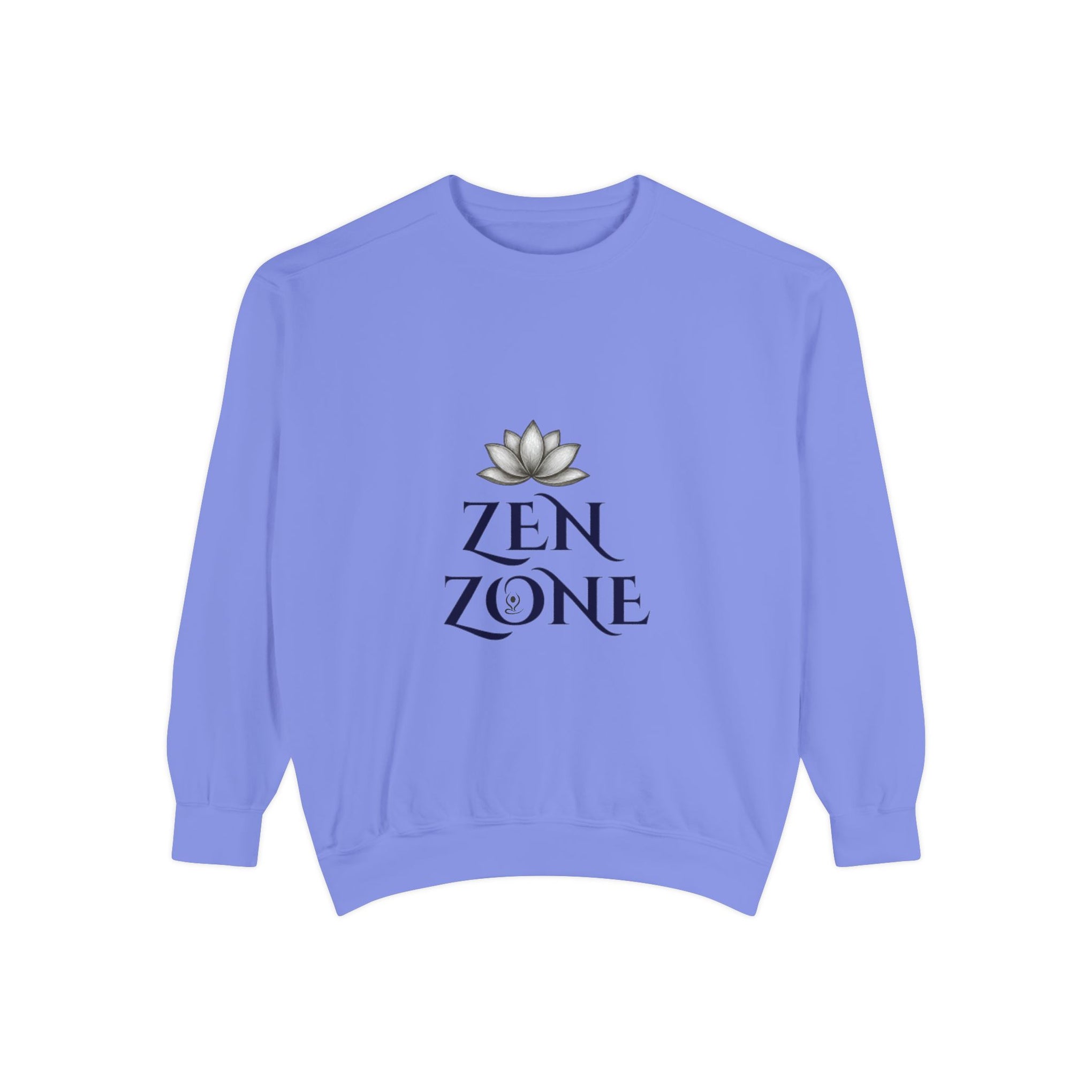 Zen Zone Sweatshirt — Lotus Meditation Crewneck