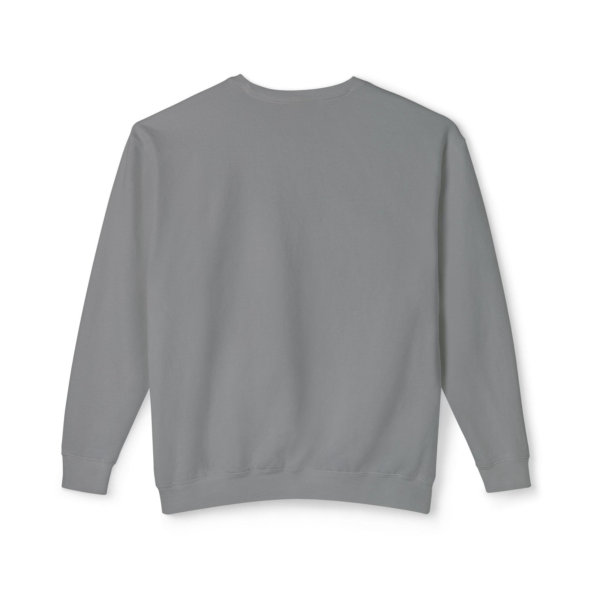 Yoga Pose Crewneck Sweatshirt — 'YOGA' Silhouette Design