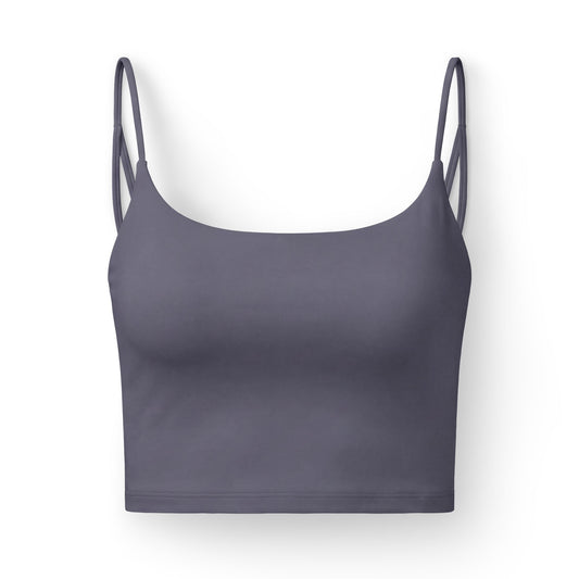 Luxe Strappy Crop Bra — Seamless Comfort Bralette for Everyday Wear