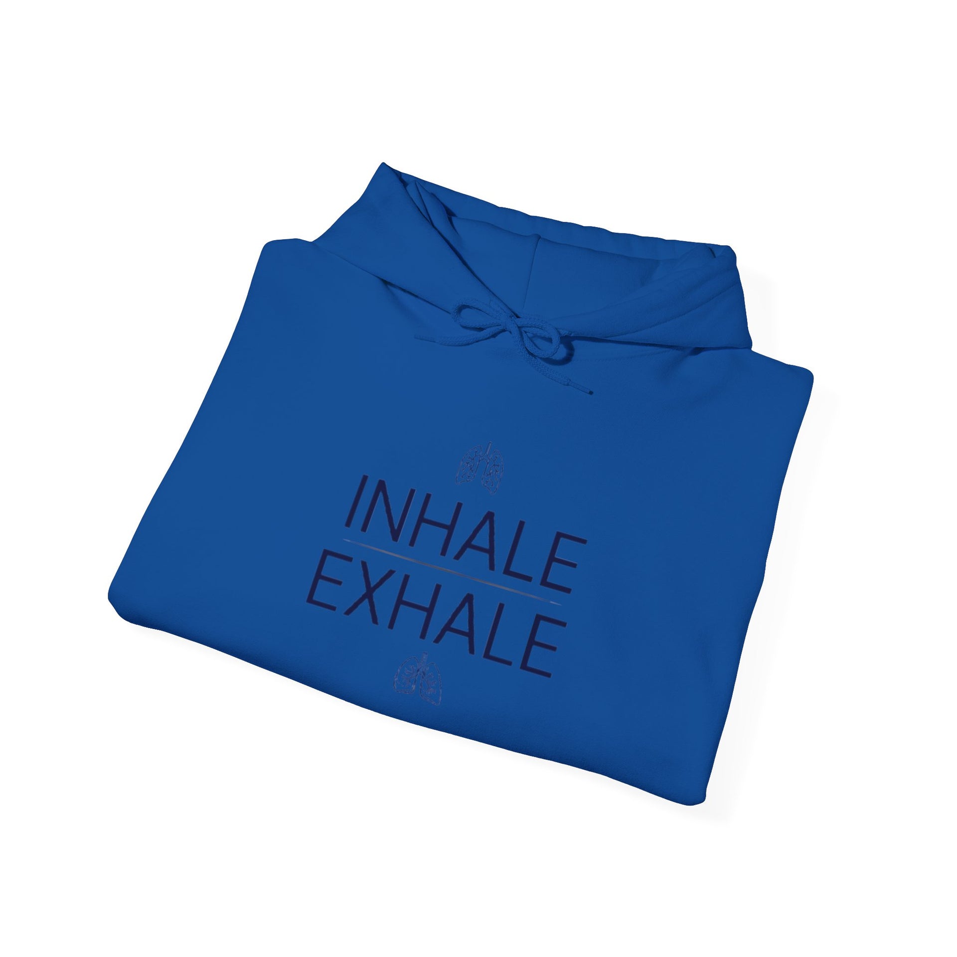 Yoga Hoodie — "Inhale Exhale" Meditation Sweatshirt