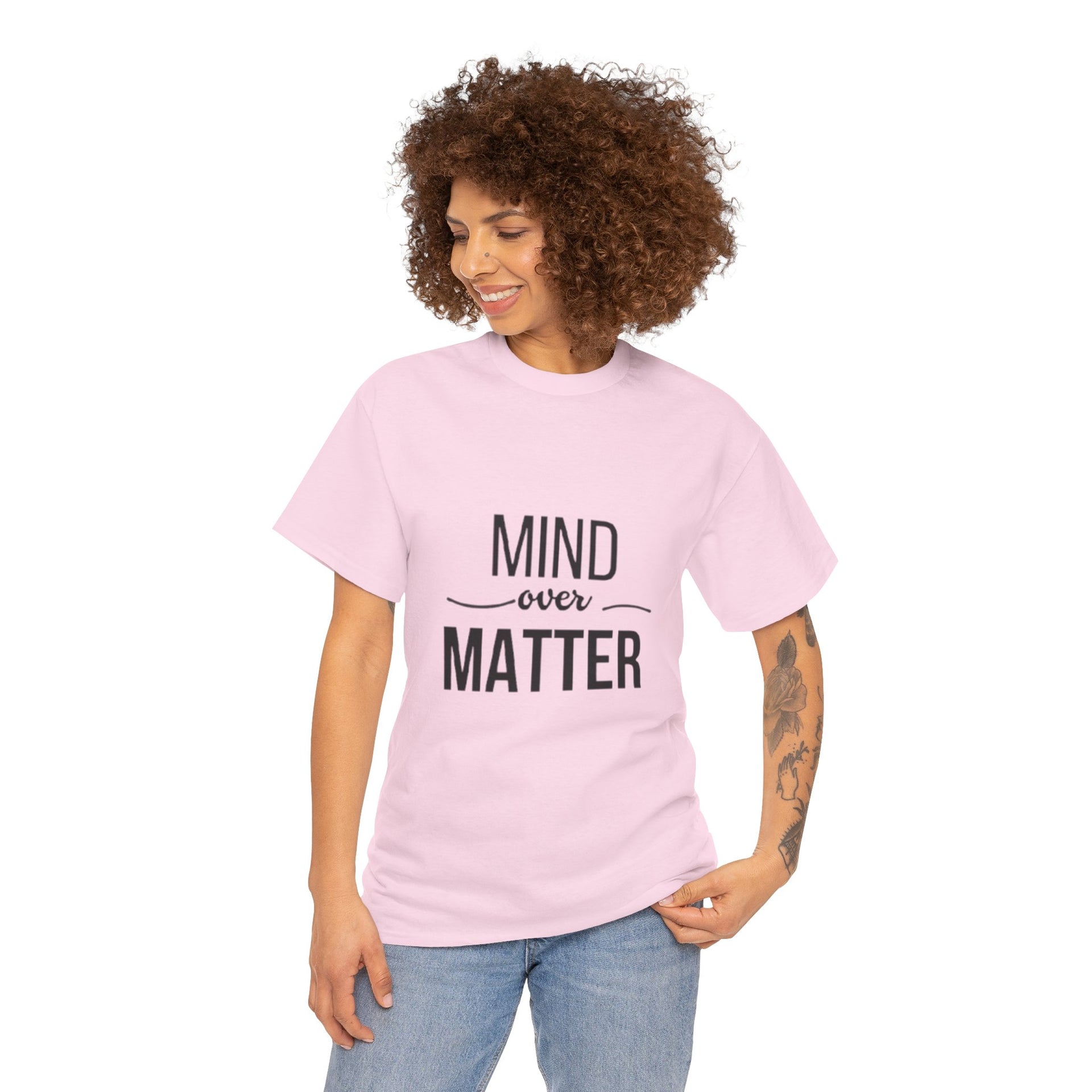 Mind Over Matter Tee — Motivational Graphic T‑Shirt