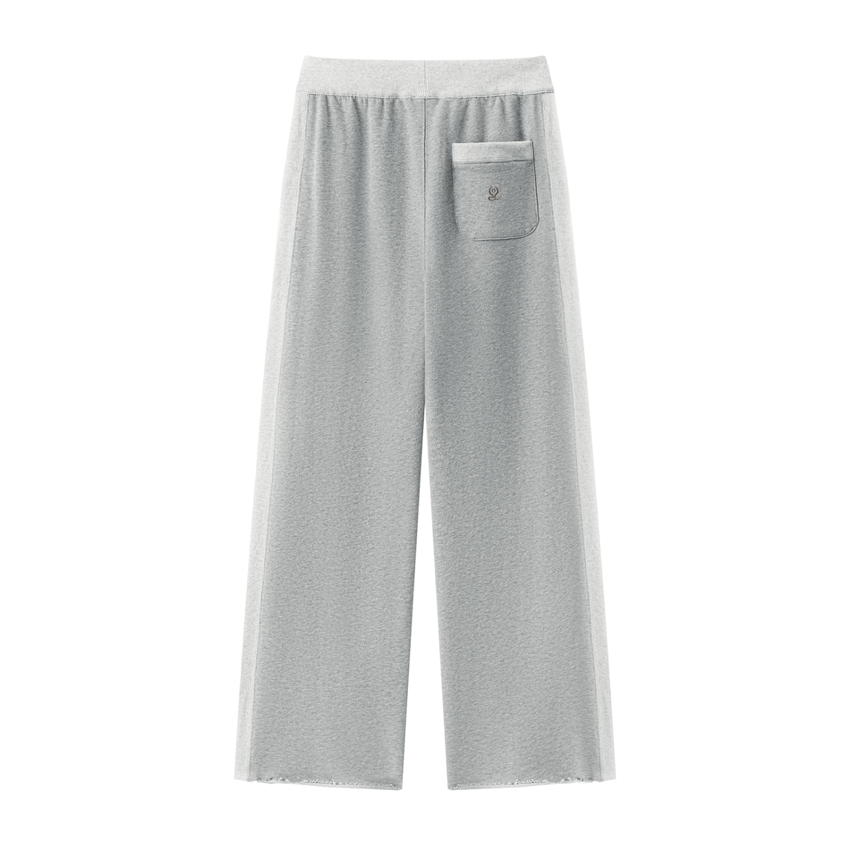 Women's Color Block Raw Hem Sweatpants