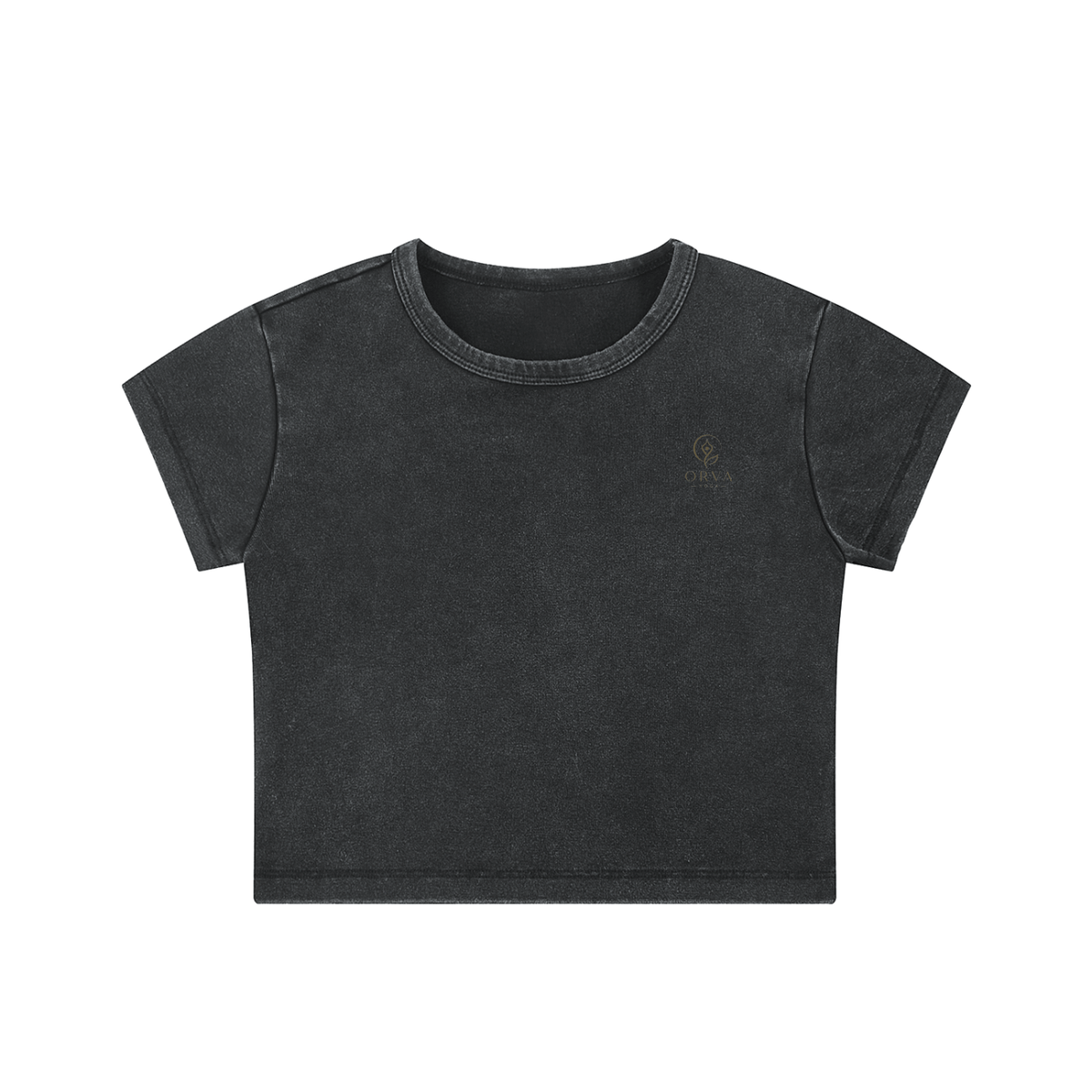 Snow Washed Crop Top