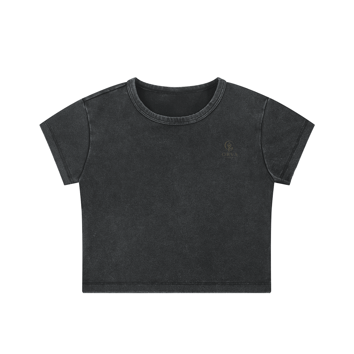 Snow Washed Crop Top