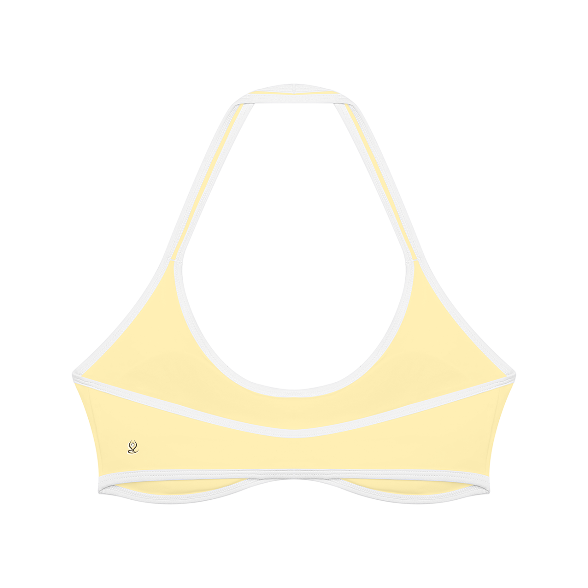 Women's Halter Color Block Yoga Sports Bra