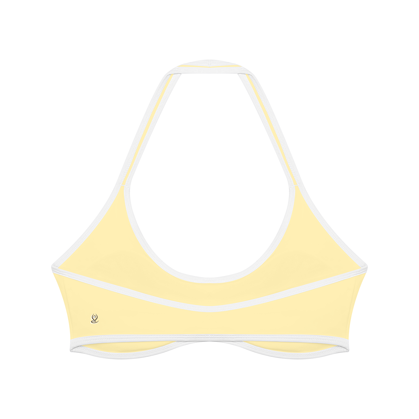 Women's Halter Color Block Yoga Sports Bra