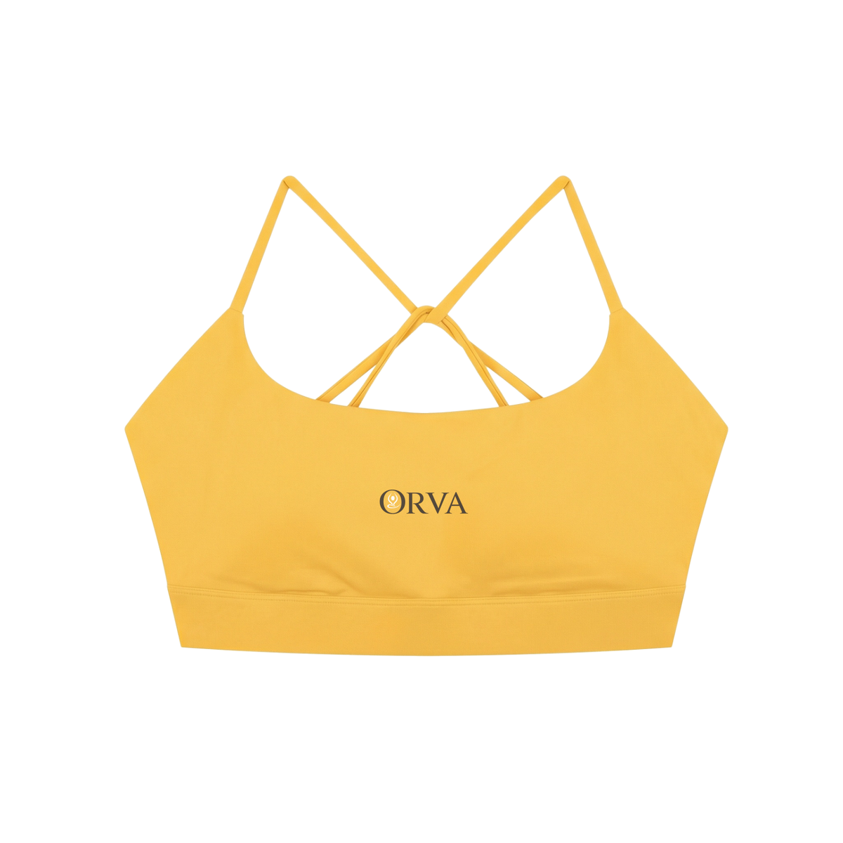 Strappy Criss Cross Yoga Sports Bra
