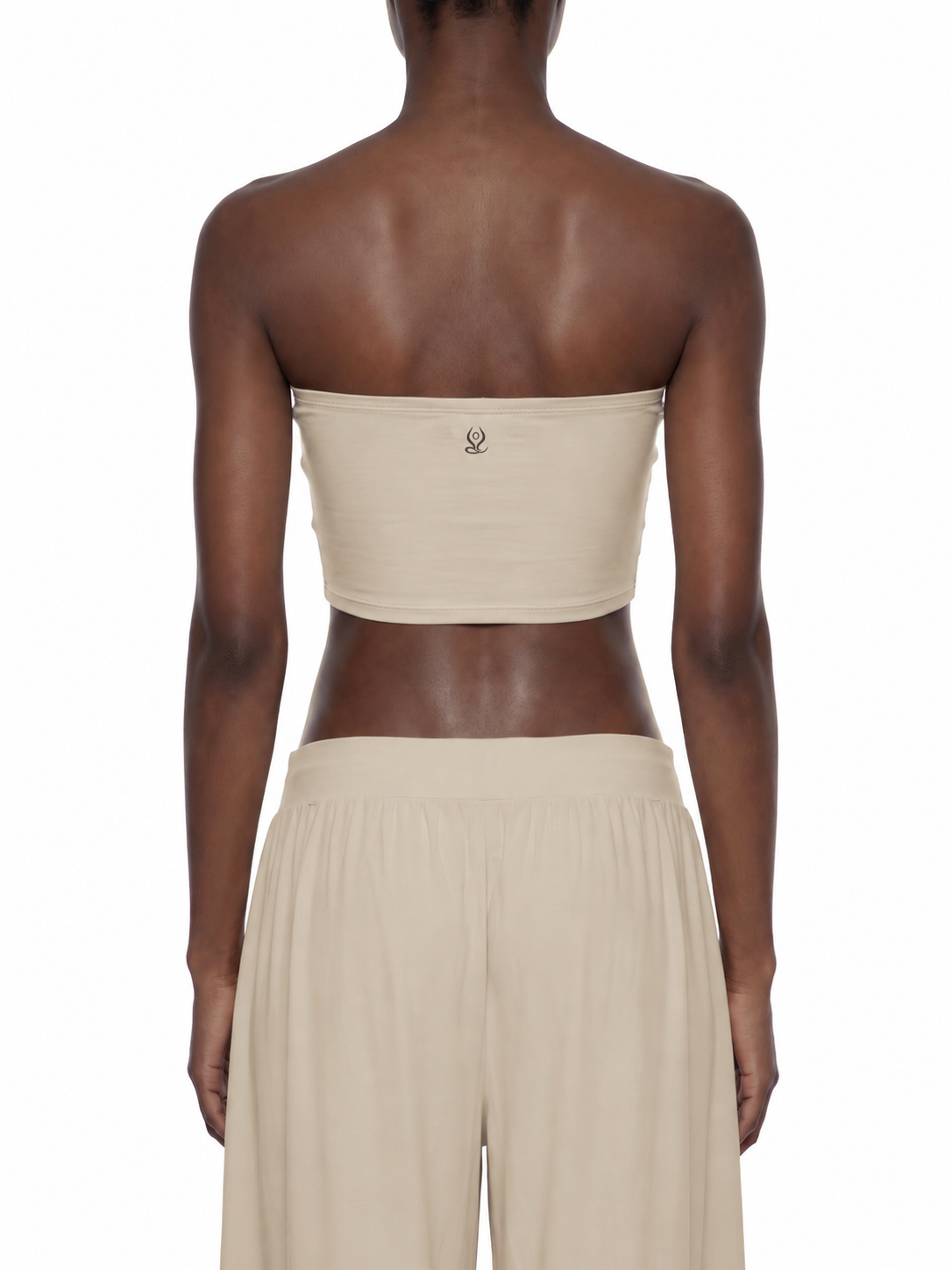 Women's Ruched Cropped Tube Top